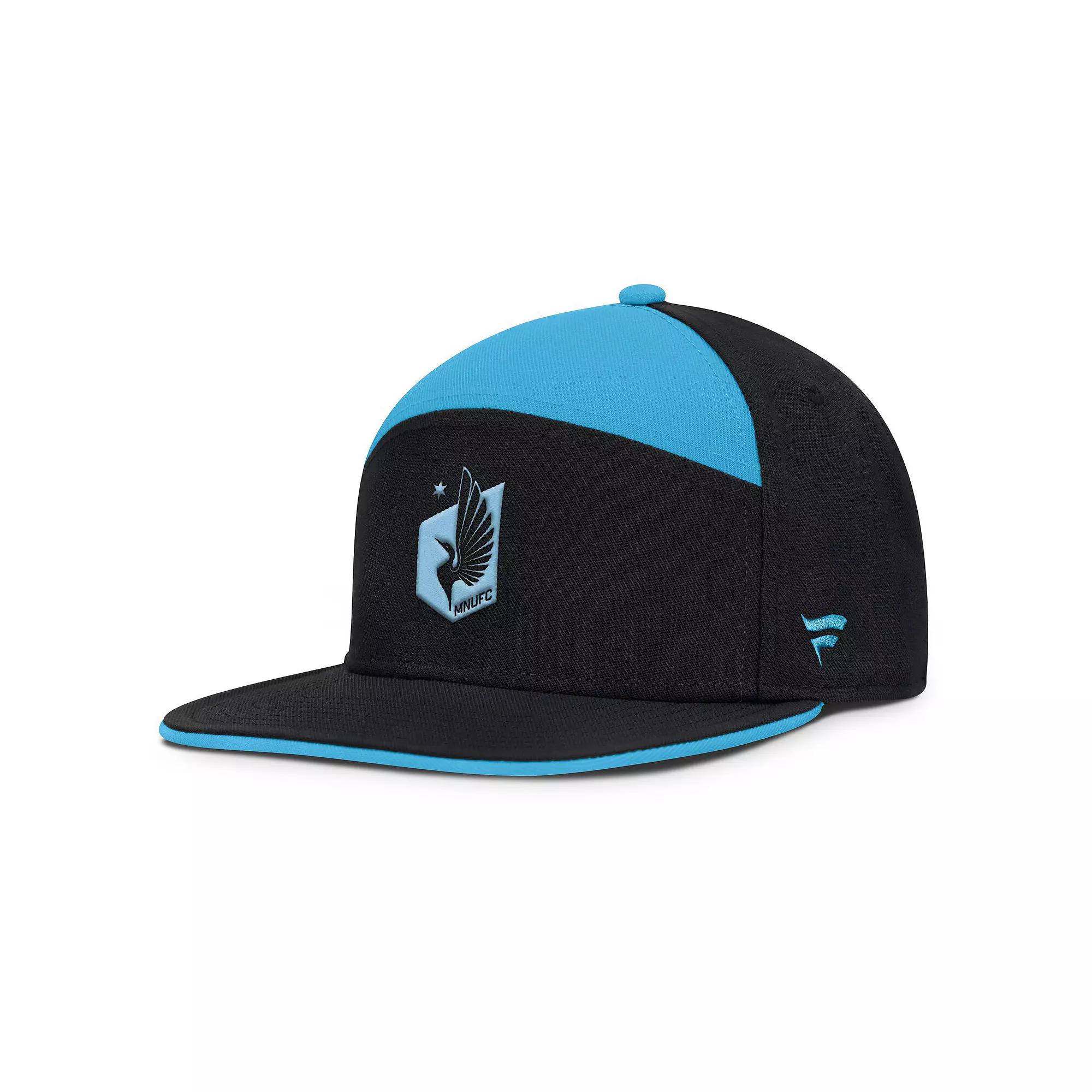 Men's Fanatics Black Minnesota United FC Mezzala Snapback Hat, Mfc Black Product Image