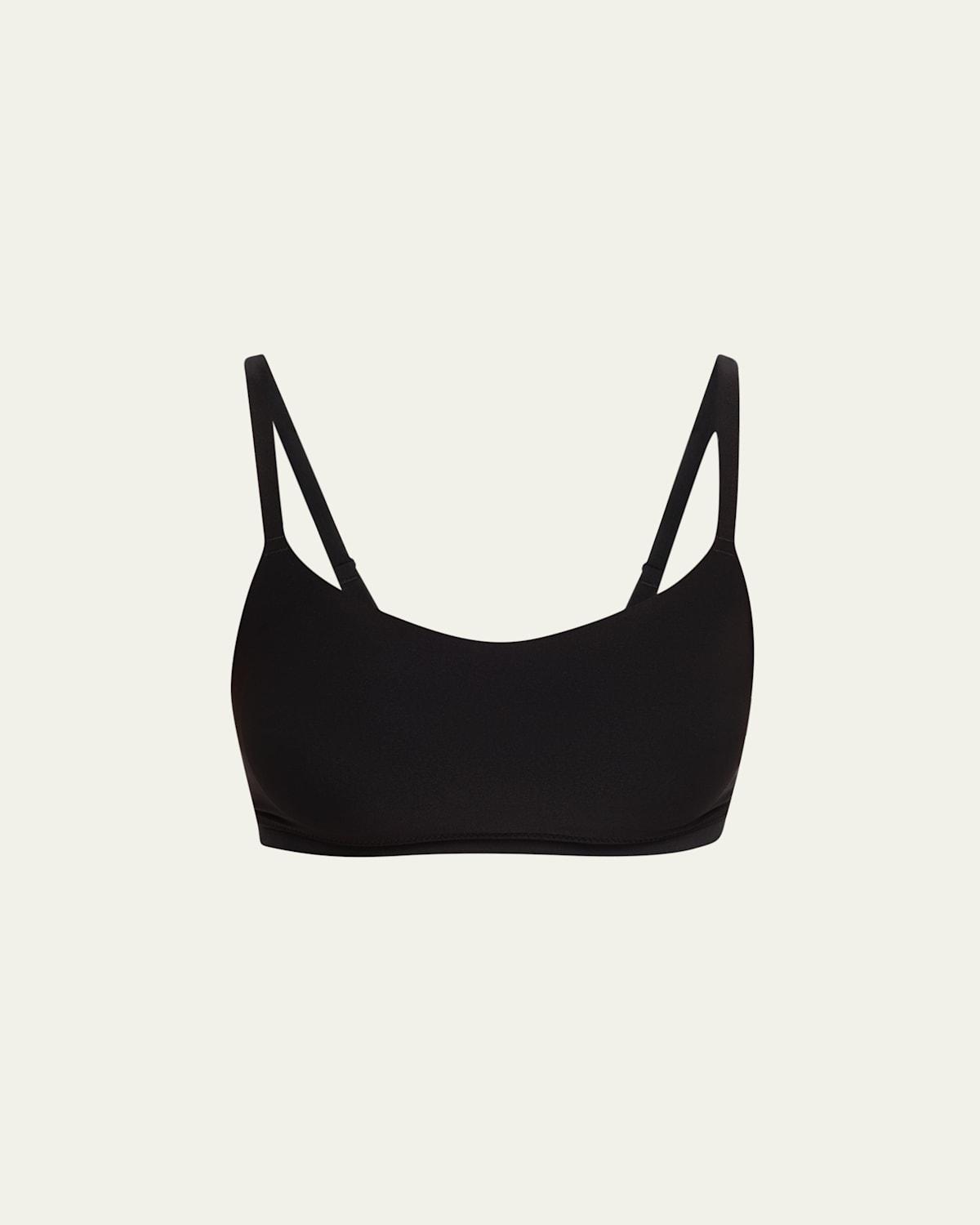 Soft Stretch Lace-Back Padded Bralette Product Image