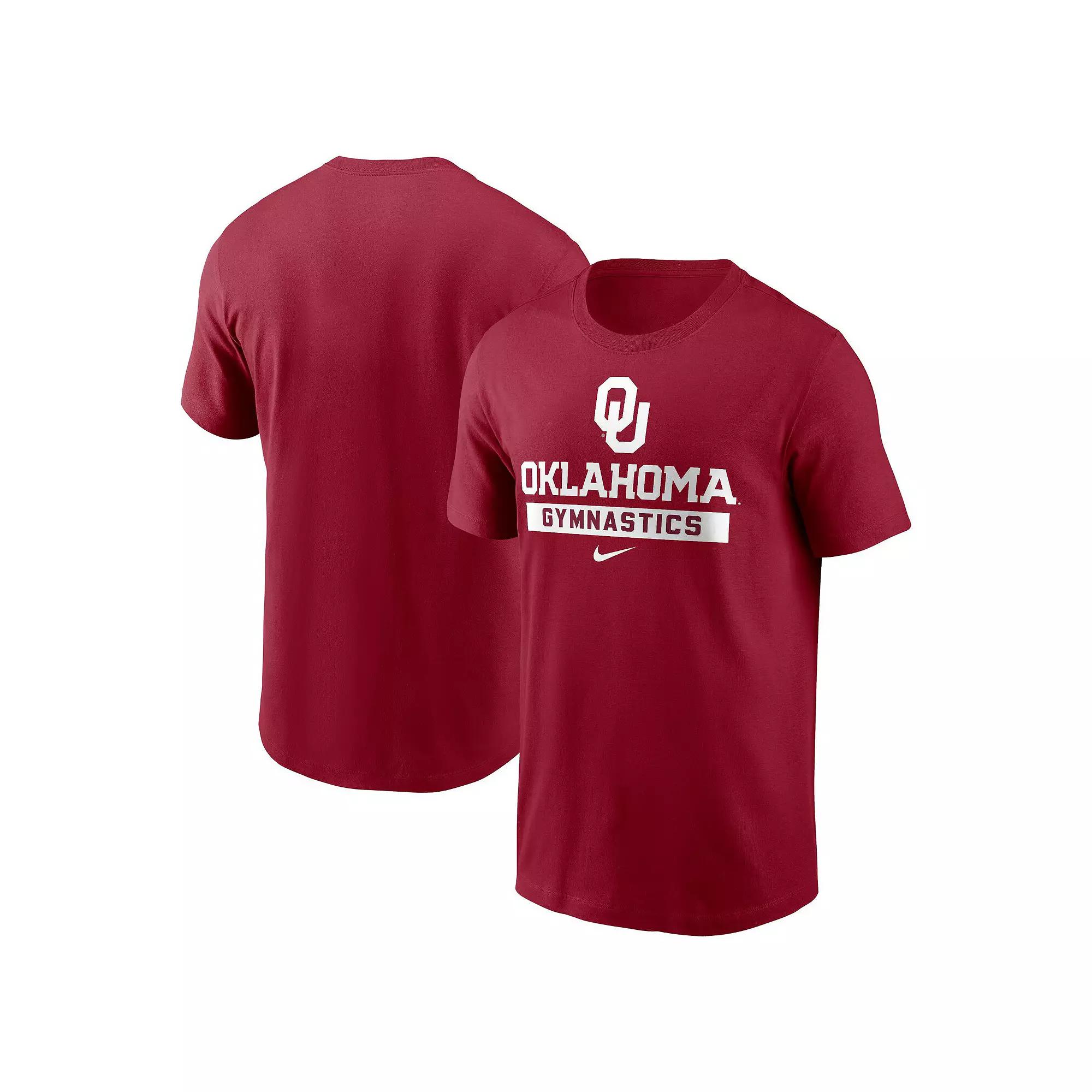 Men's Nike Crimson Oklahoma Sooners Gymnastics T-Shirt,  Product Image