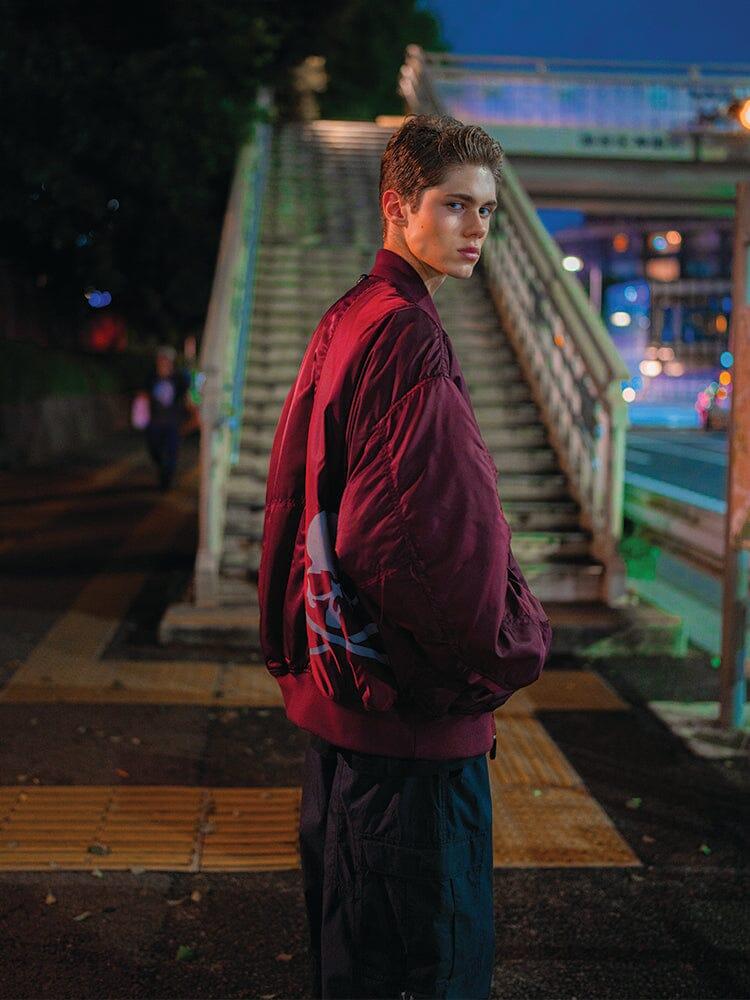 ALPHA X MASTERMIND MA-1 BOMBER JACKET Male Product Image