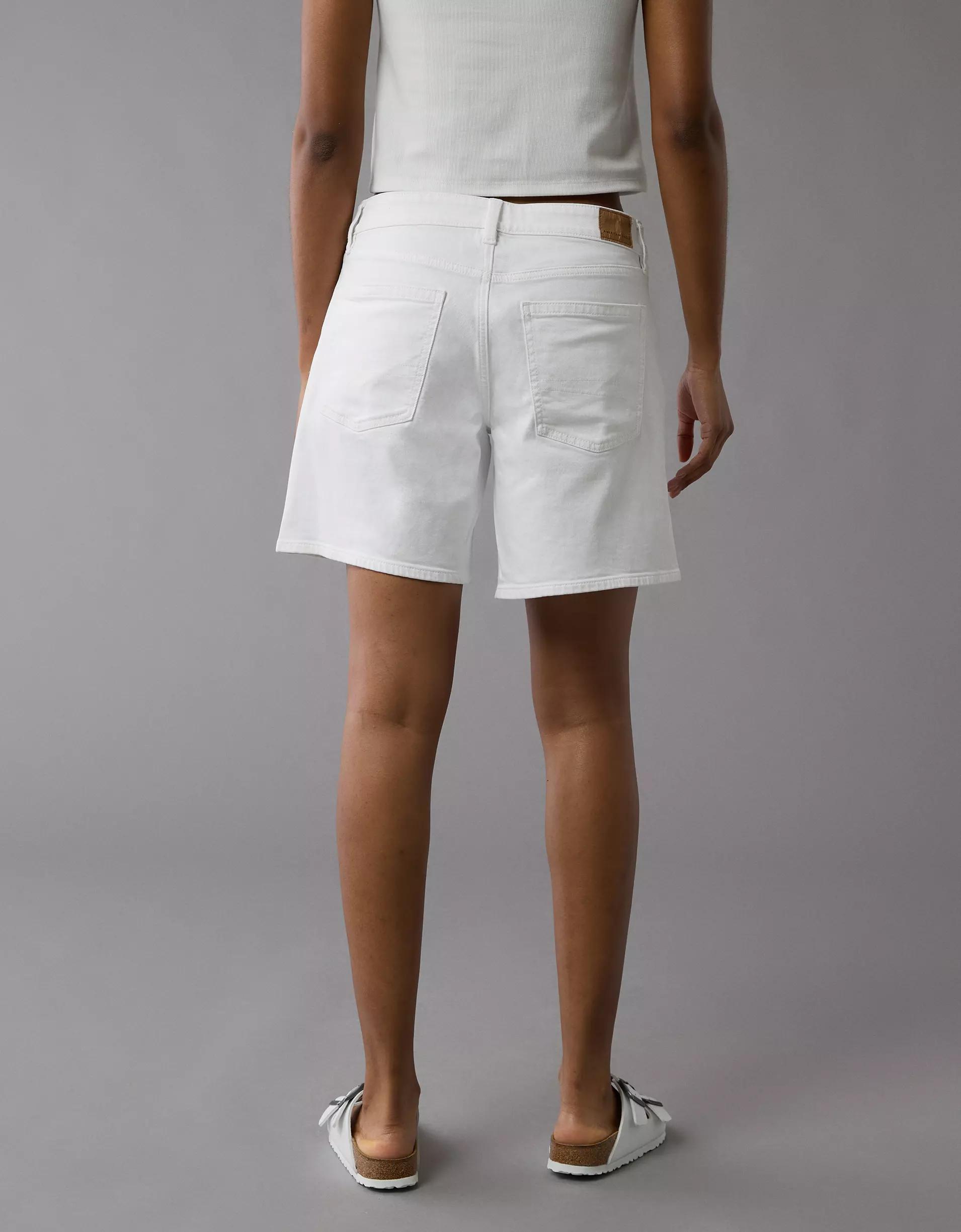 AE 8" Dreamy Drape Stretch Low-Rise Baggy Jort Product Image