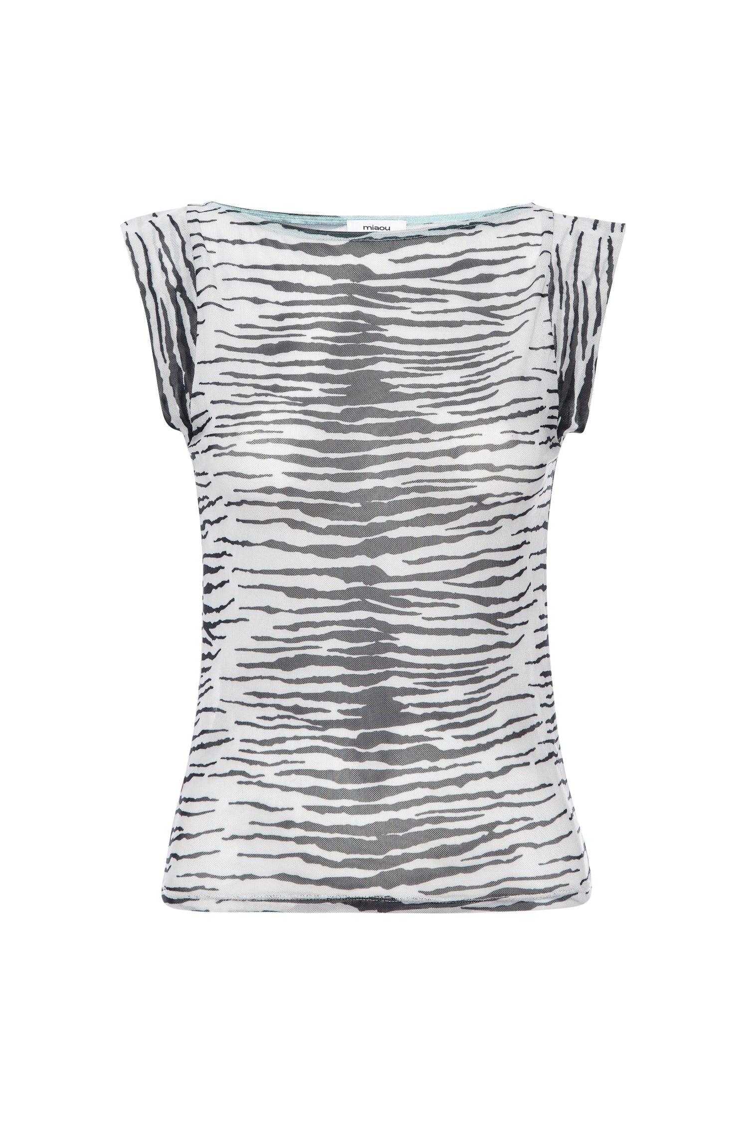 LUCIA TOP - ZEBRA Product Image
