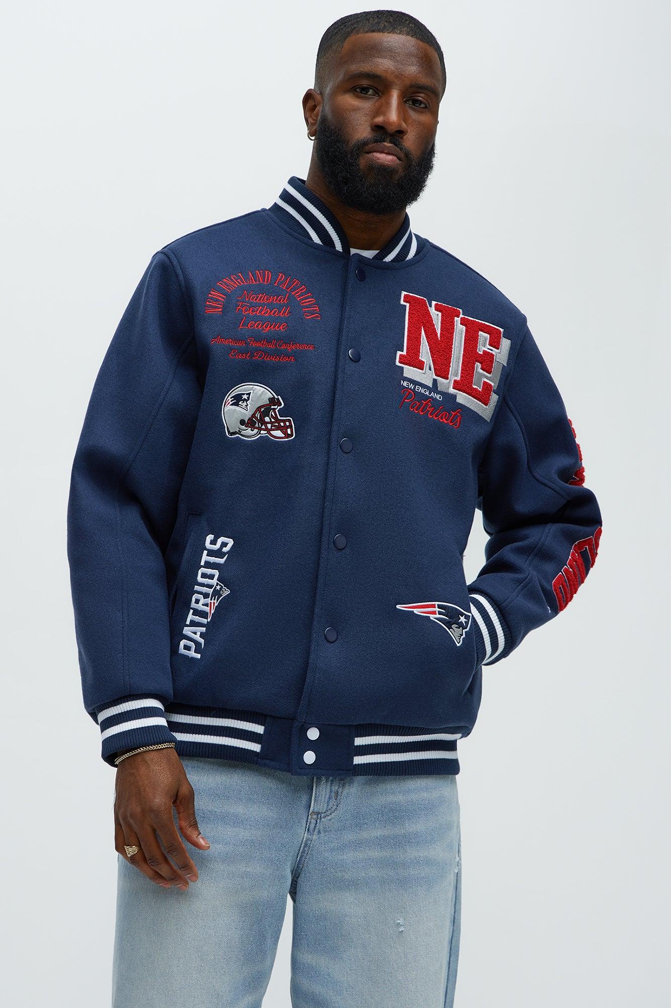 Patriots Touchdown Jacket - Navy/Red Product Image