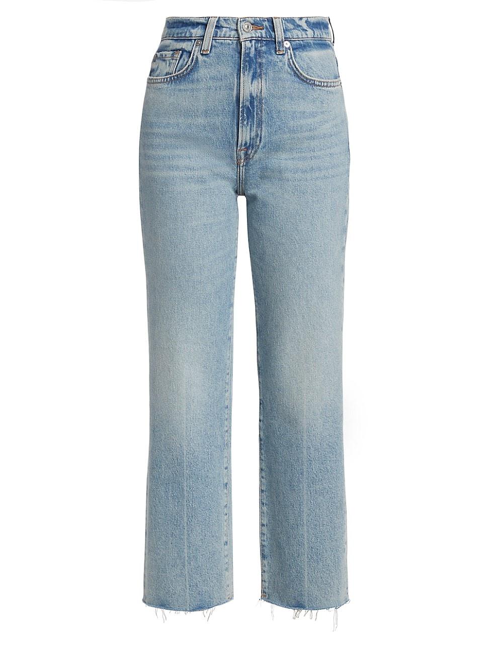 Womens Logan Stovepipe Straight-Leg Jeans Product Image