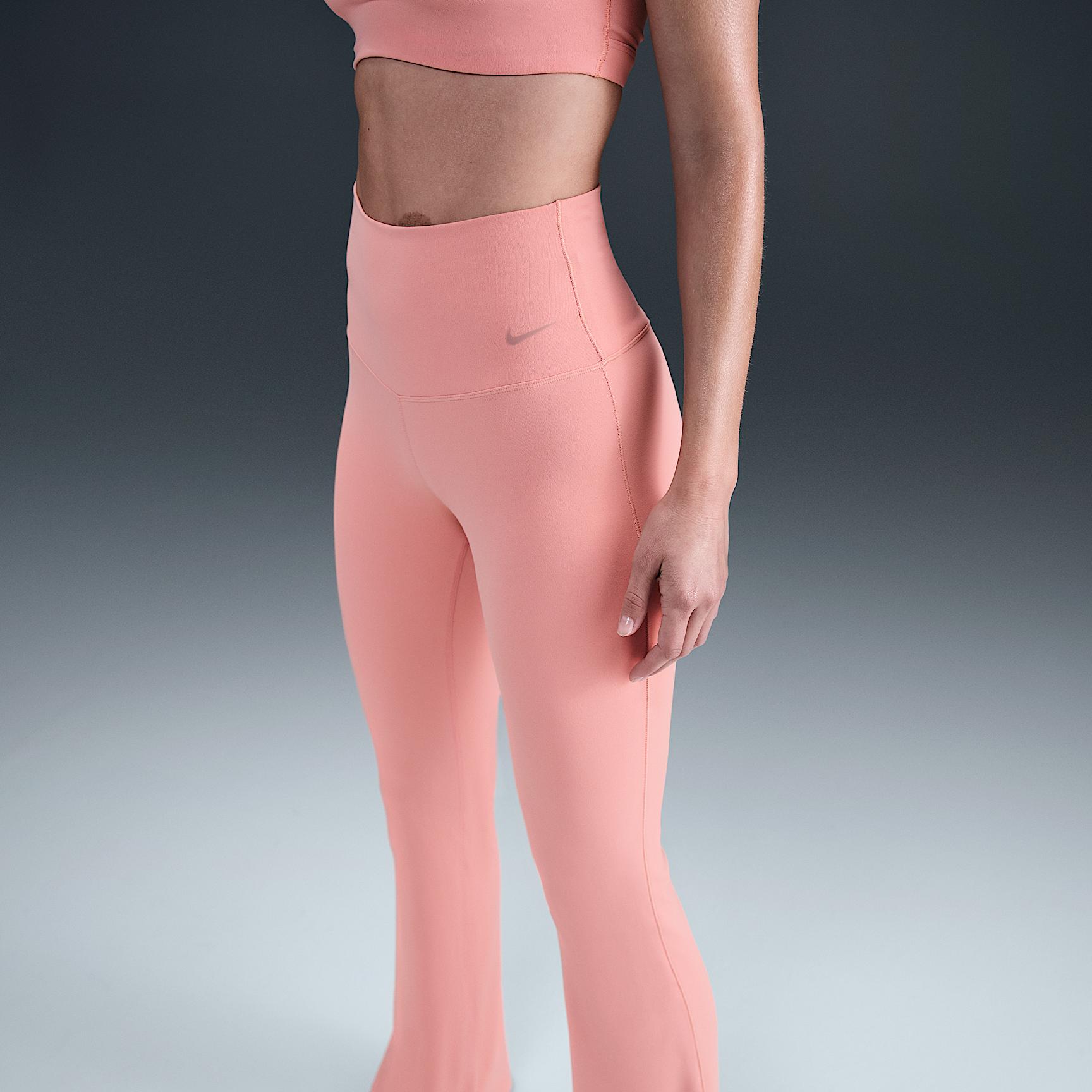 Nike Womens Zenvy High-Waisted Flared Leggings | FV7921-685 Product Image