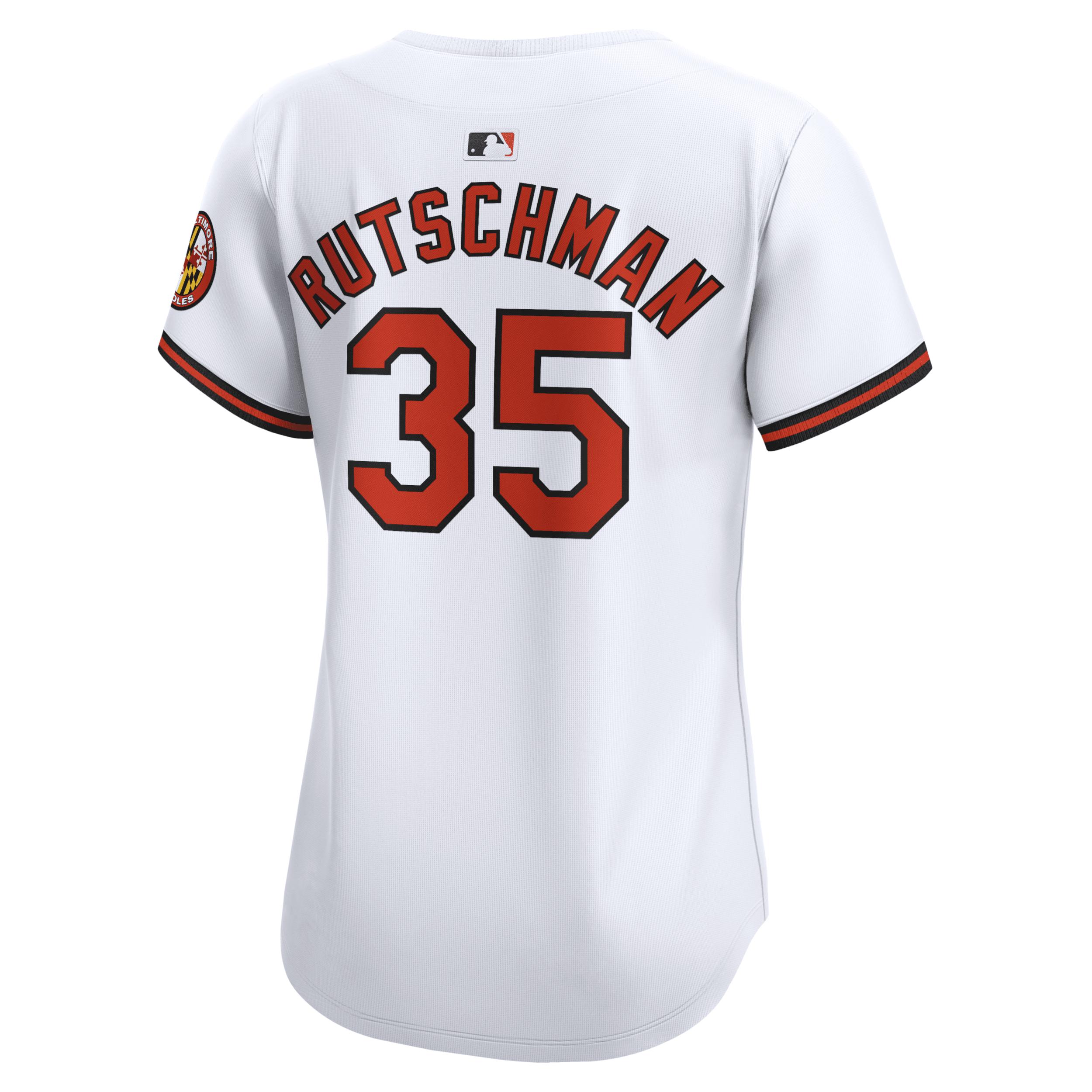Women's Nike Adley Rutschman White Baltimore Orioles Home Limited Player Jersey,  Product Image