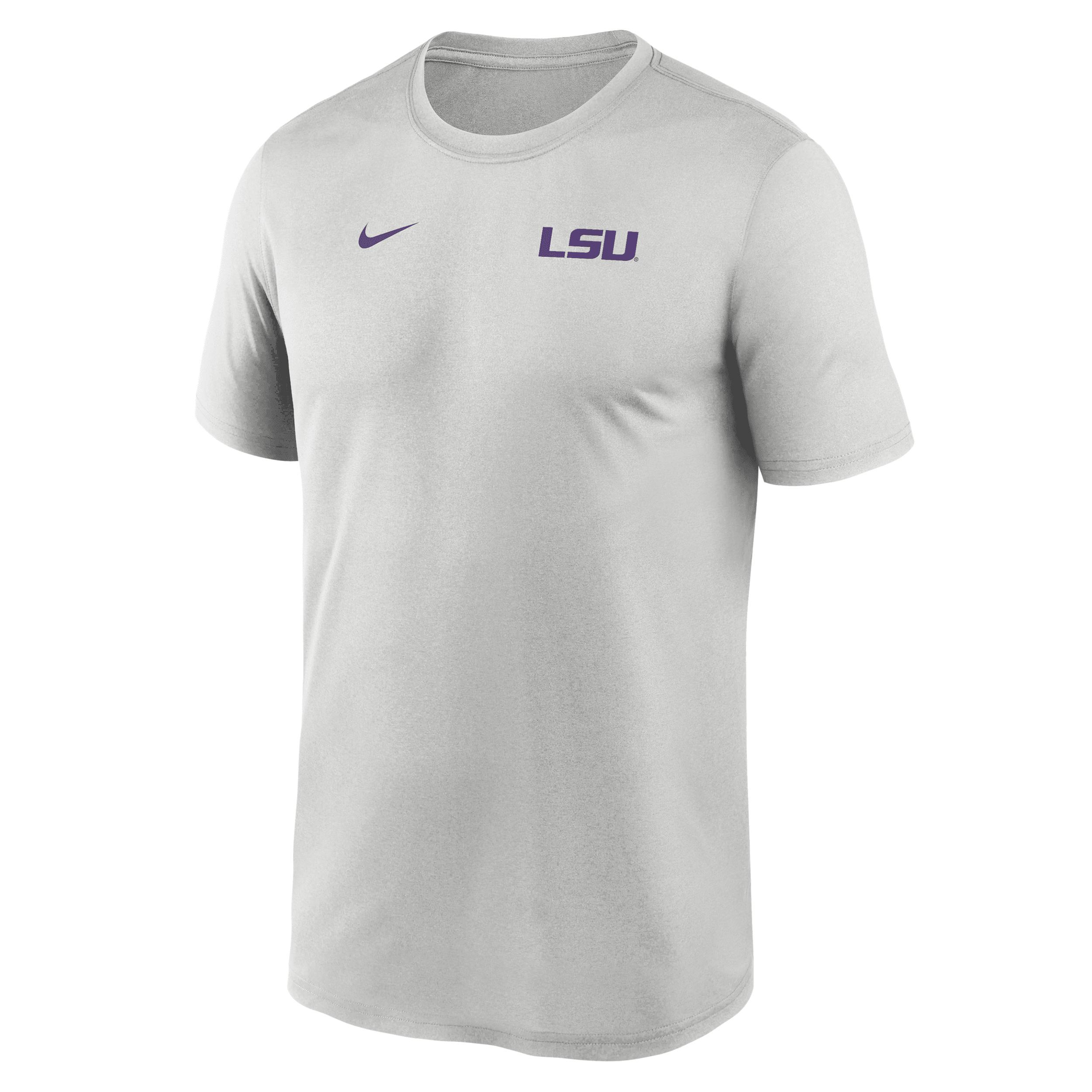 LSU Sideline Legend Small Logo Nike Men's Dri-FIT College T-Shirt Product Image
