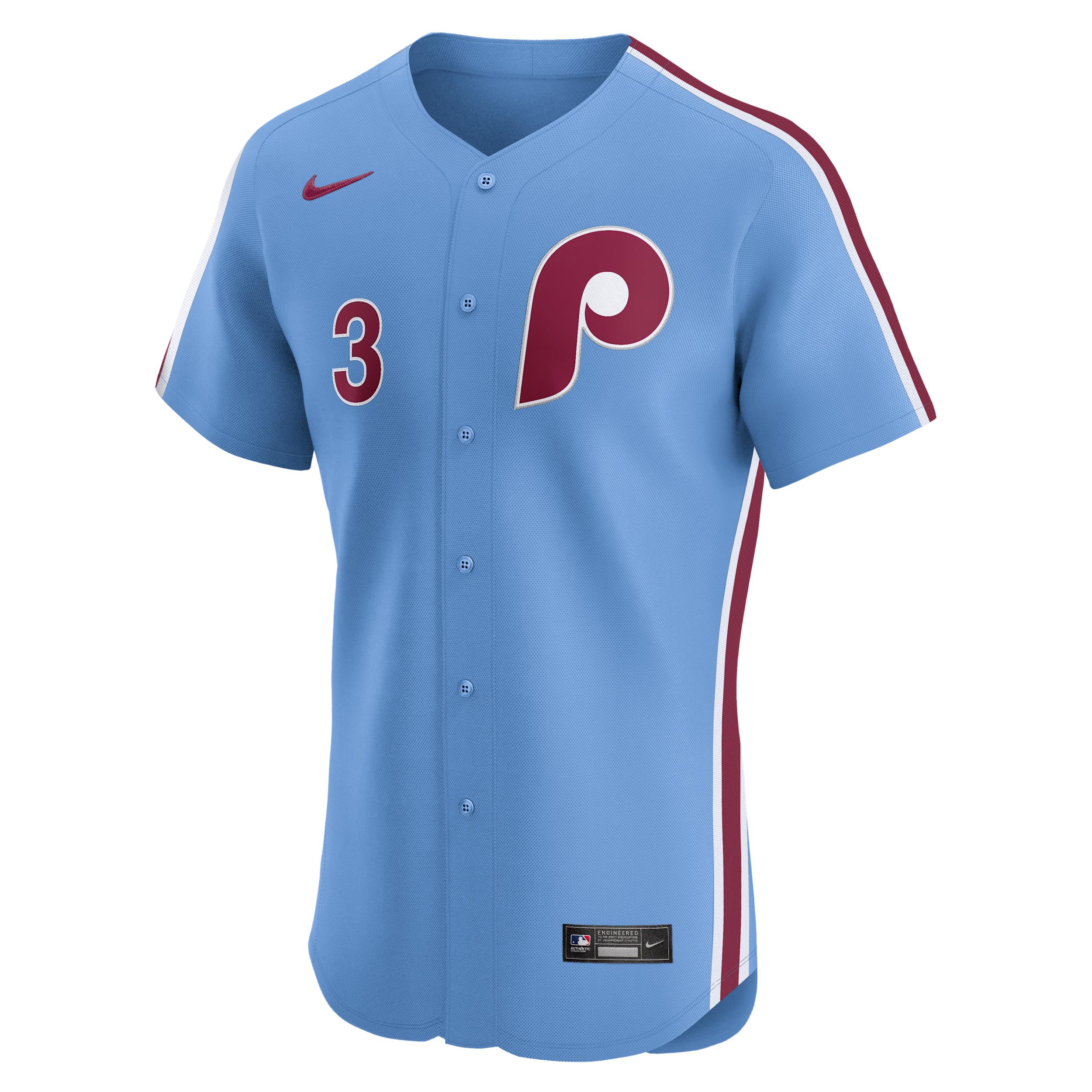 Bryce Harper Philadelphia Phillies Nike Mens Dri-FIT ADV MLB Elite Jersey | 9B10PPA1PP9-0E1 Product Image