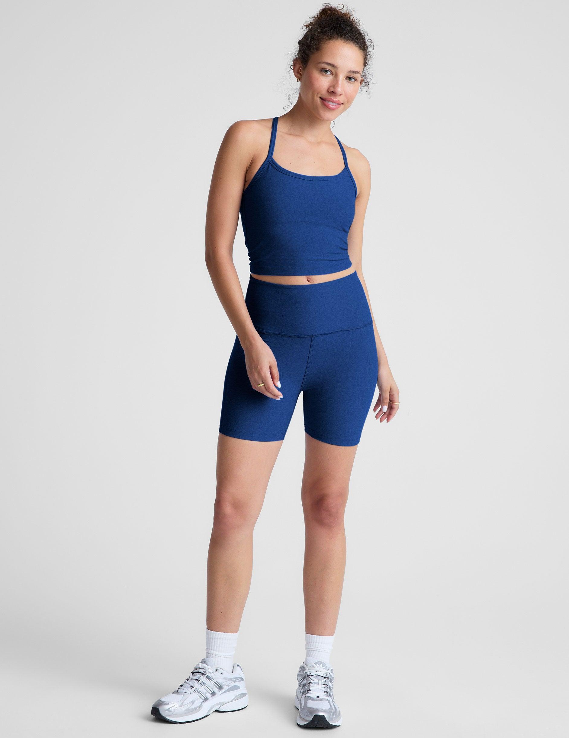 Spacedye Slim Racerback Cropped Tank Product Image