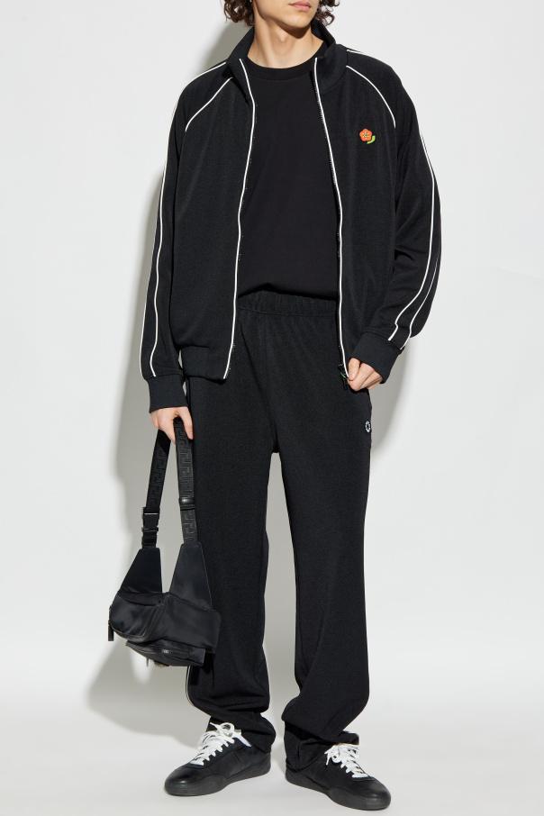 CASABLANCA Mens Casa Way Mountain Brand-print Cotton-jersey T-shirt In Black Product Image