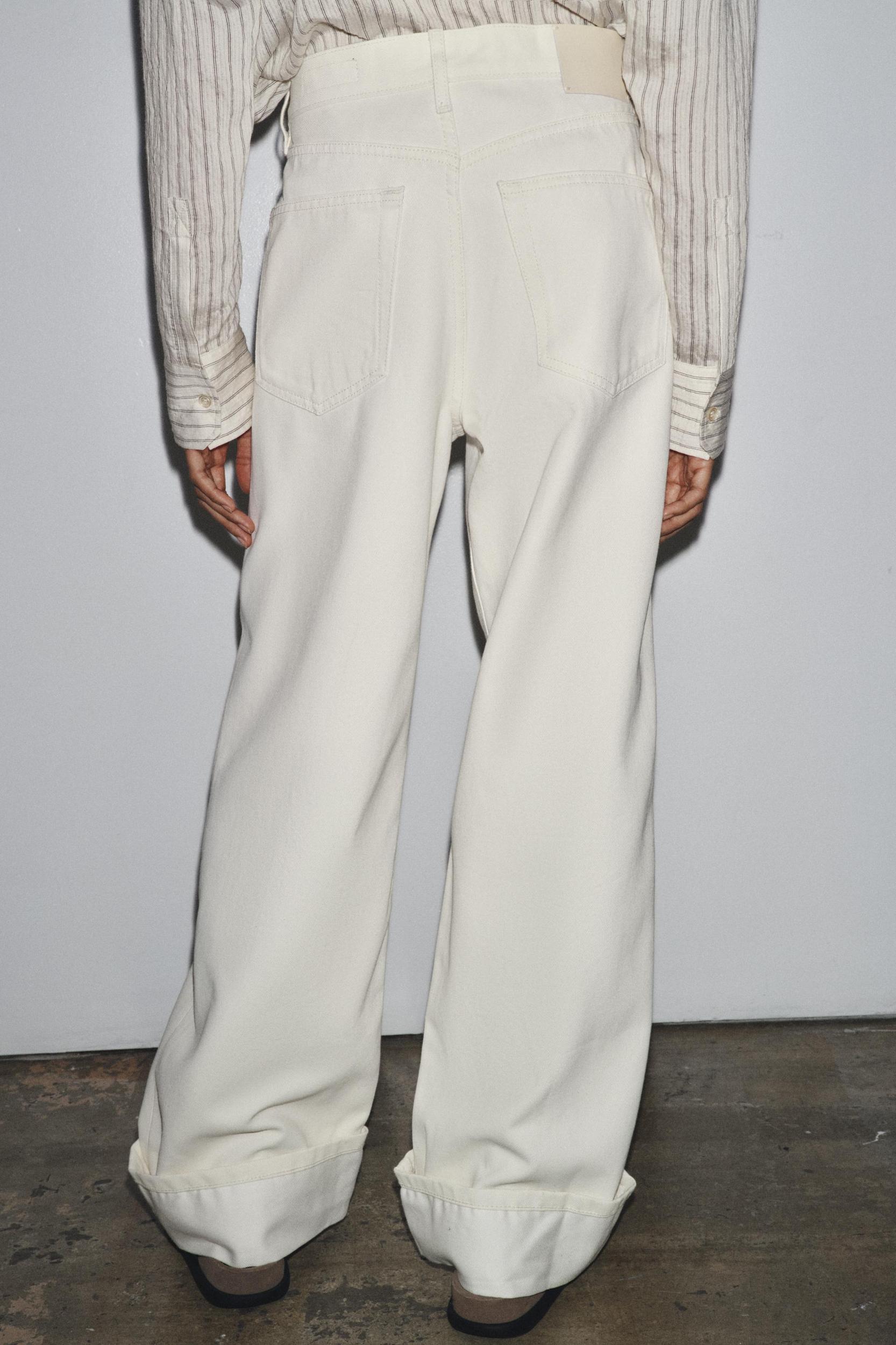 ZW COLLECTION LOW-RISE BAGGY JEANS Product Image