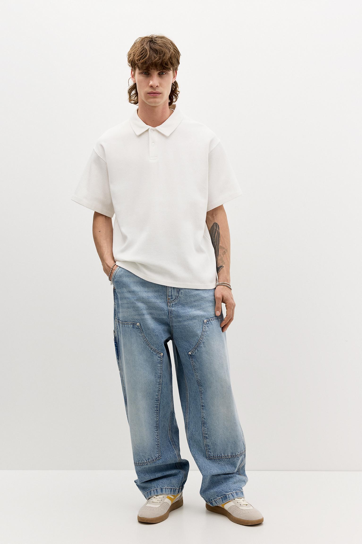 Short sleeve polo shirt Product Image