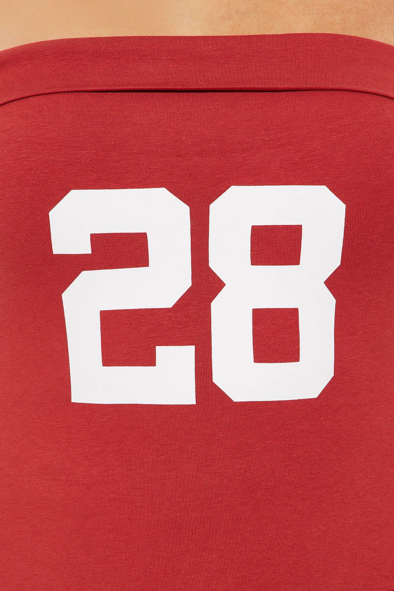 Jana 28 Pant Set - Red/combo Product Image