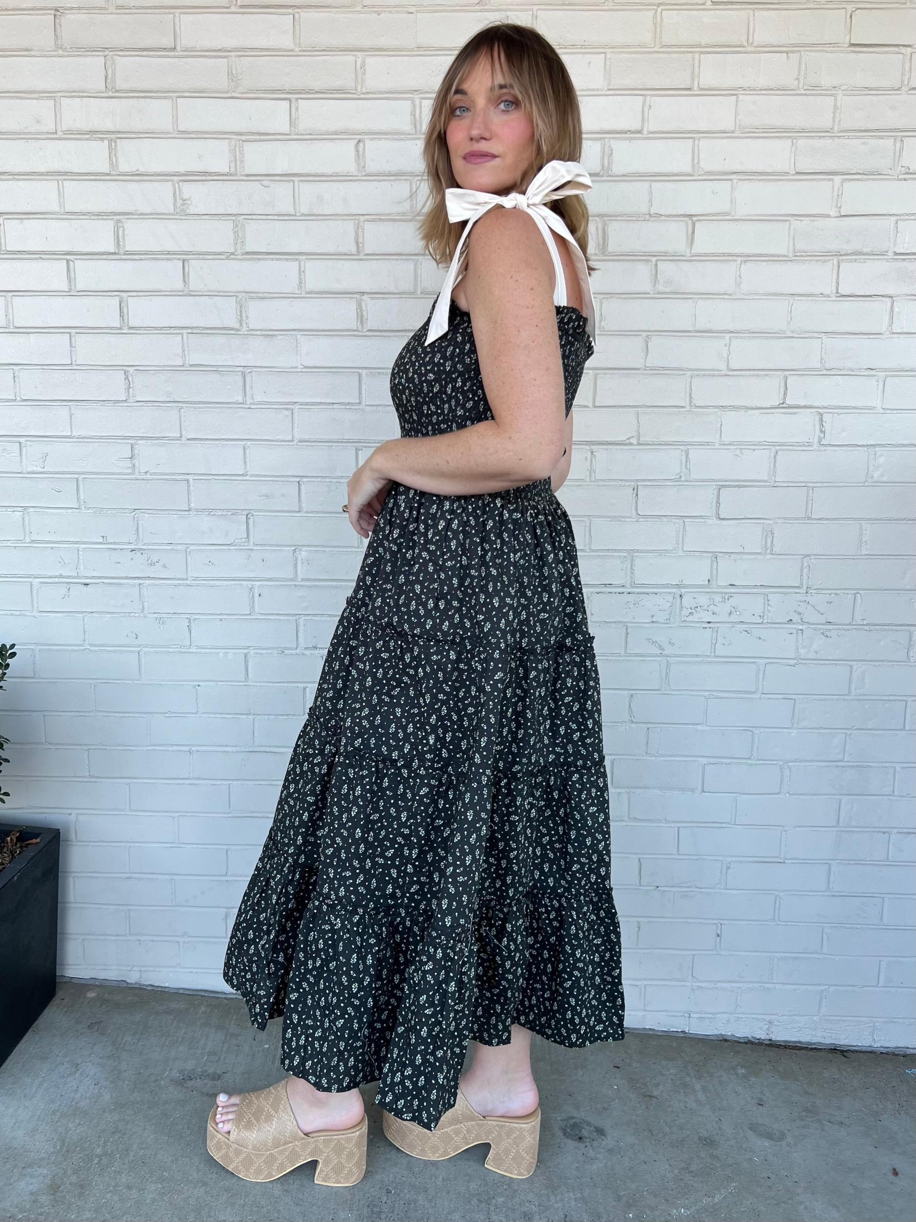 Bring Me Flowers Sleeveless Maxi Dress Product Image