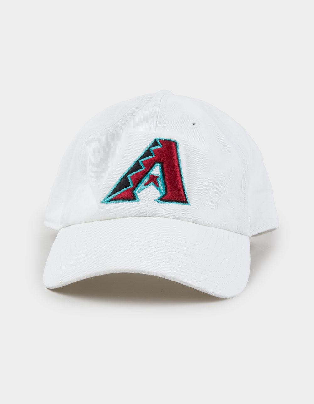 47 BRAND Arizona Diamondbacks '47 Clean Up Strapback Hat - WHITE Product Image