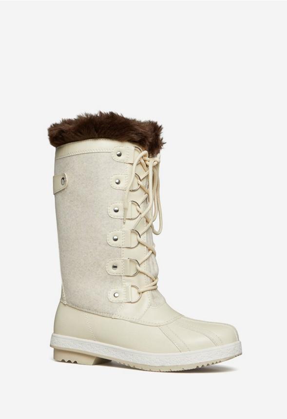 JustFab Margaux Platform Loafer Pump Womens Black/ White Size 8.5 Product Image