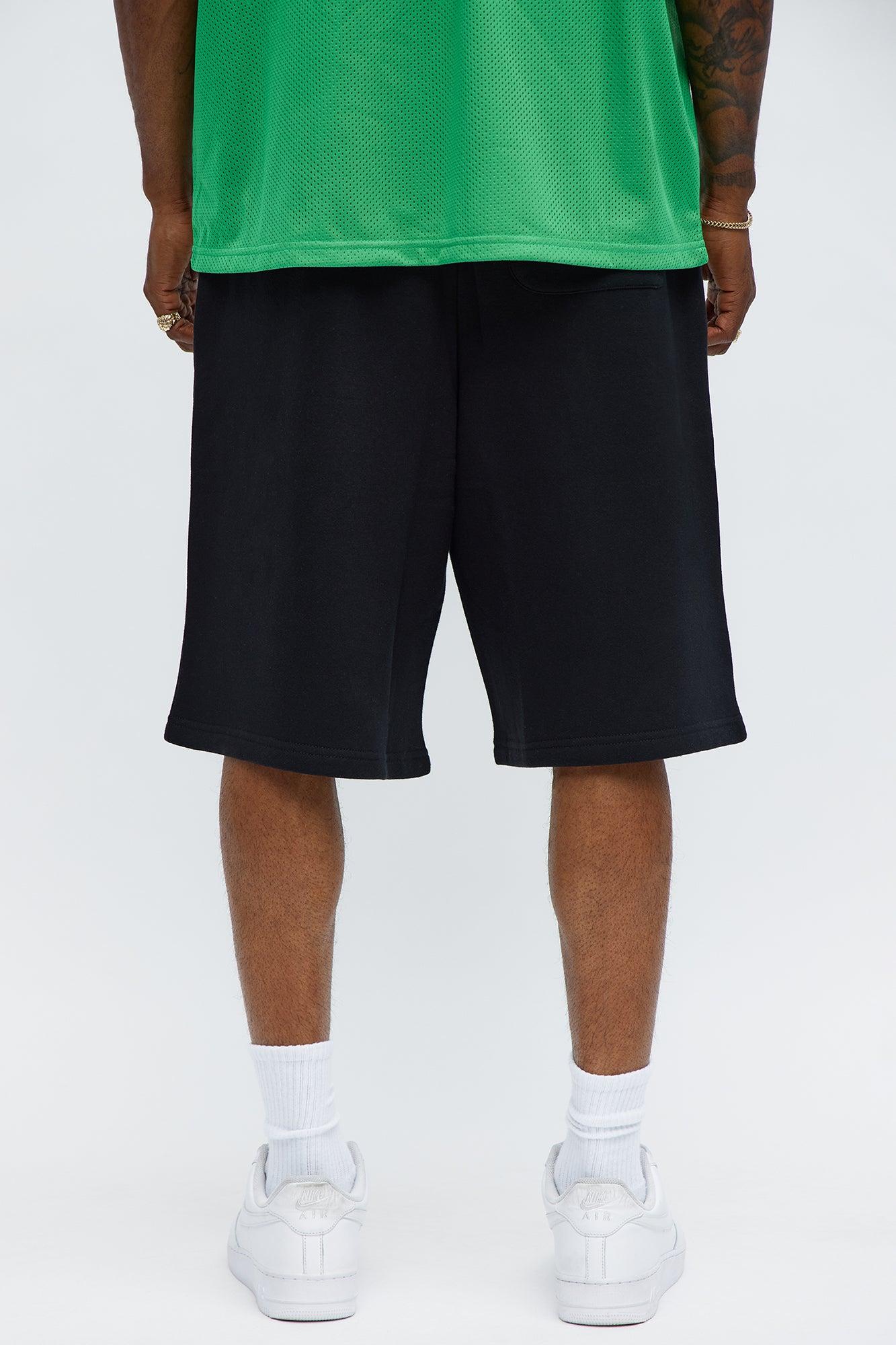Tyson Baggy Shorts - Black Male Product Image
