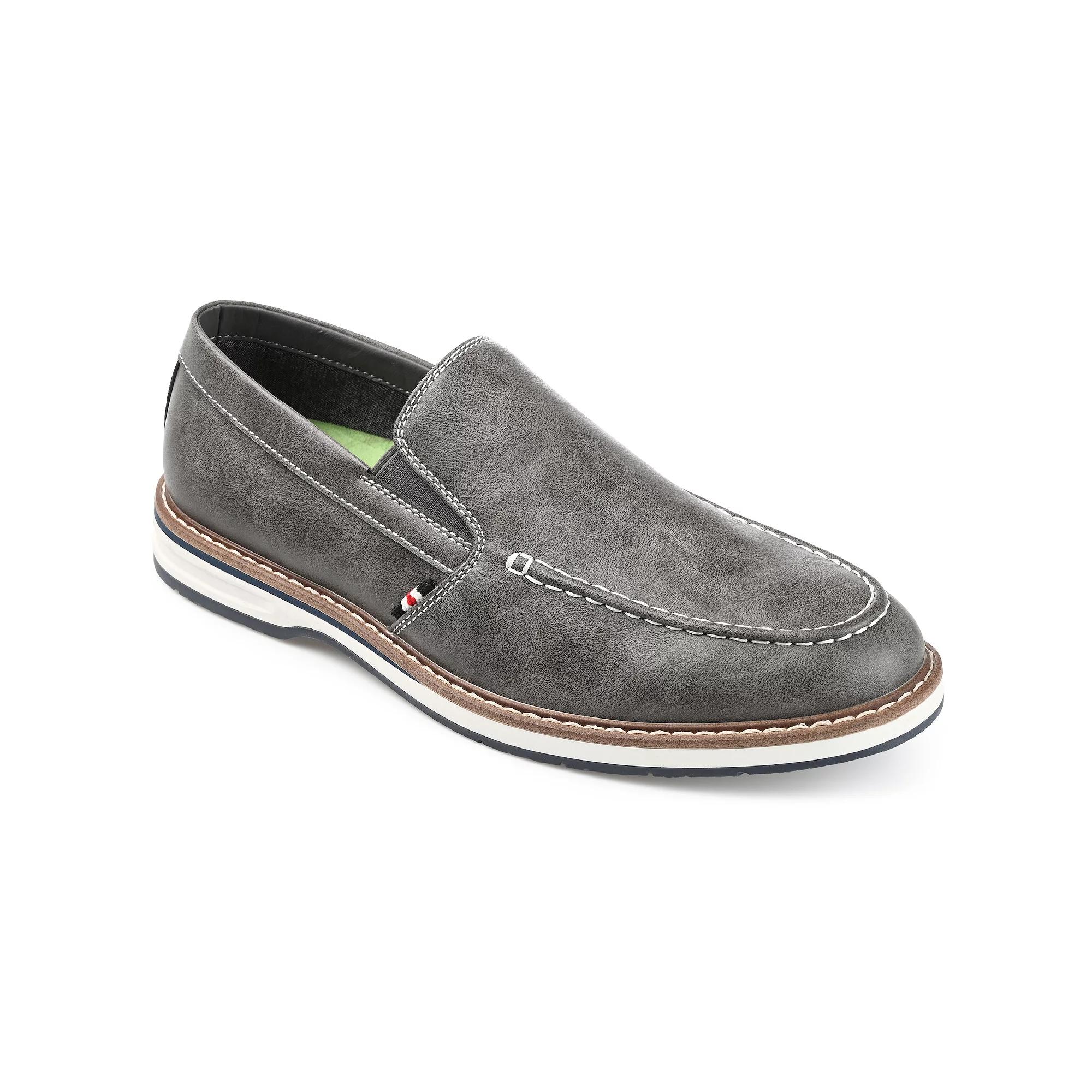 VANCE Harrison Men's Slip-On Casual Loafers, Size: 13, Gray Product Image