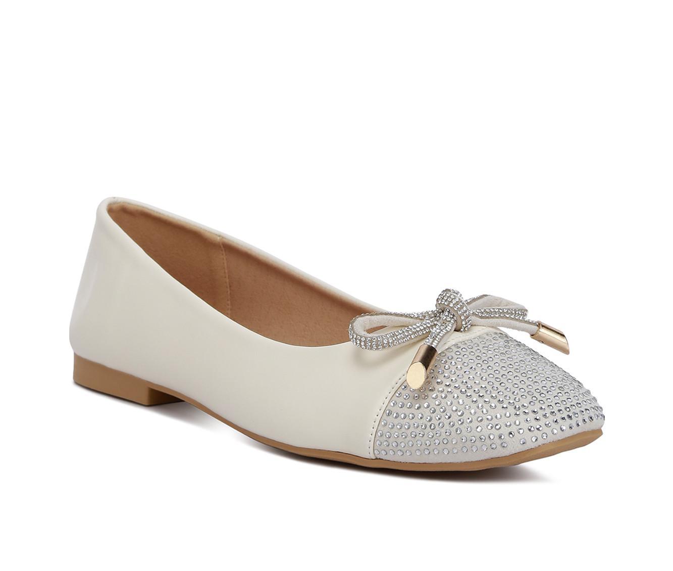 Women's London Rag Rhinestone Toe Cap Flats Product Image