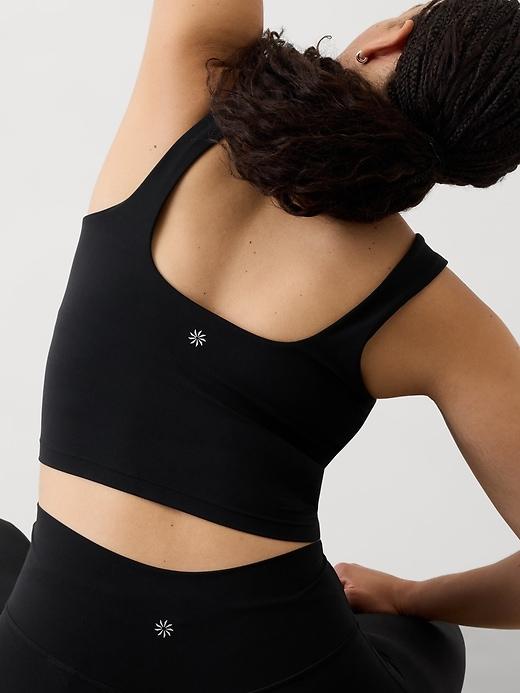 Transcend Square Neck Crop Sports Bra A-C Product Image
