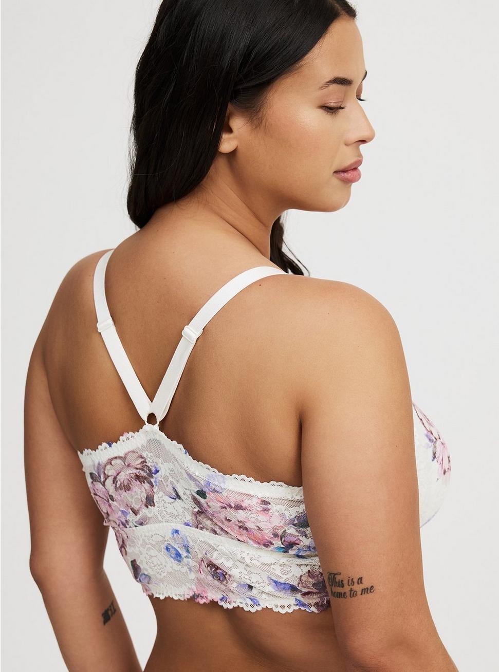 Lightly Lined Lace Bralette Product Image