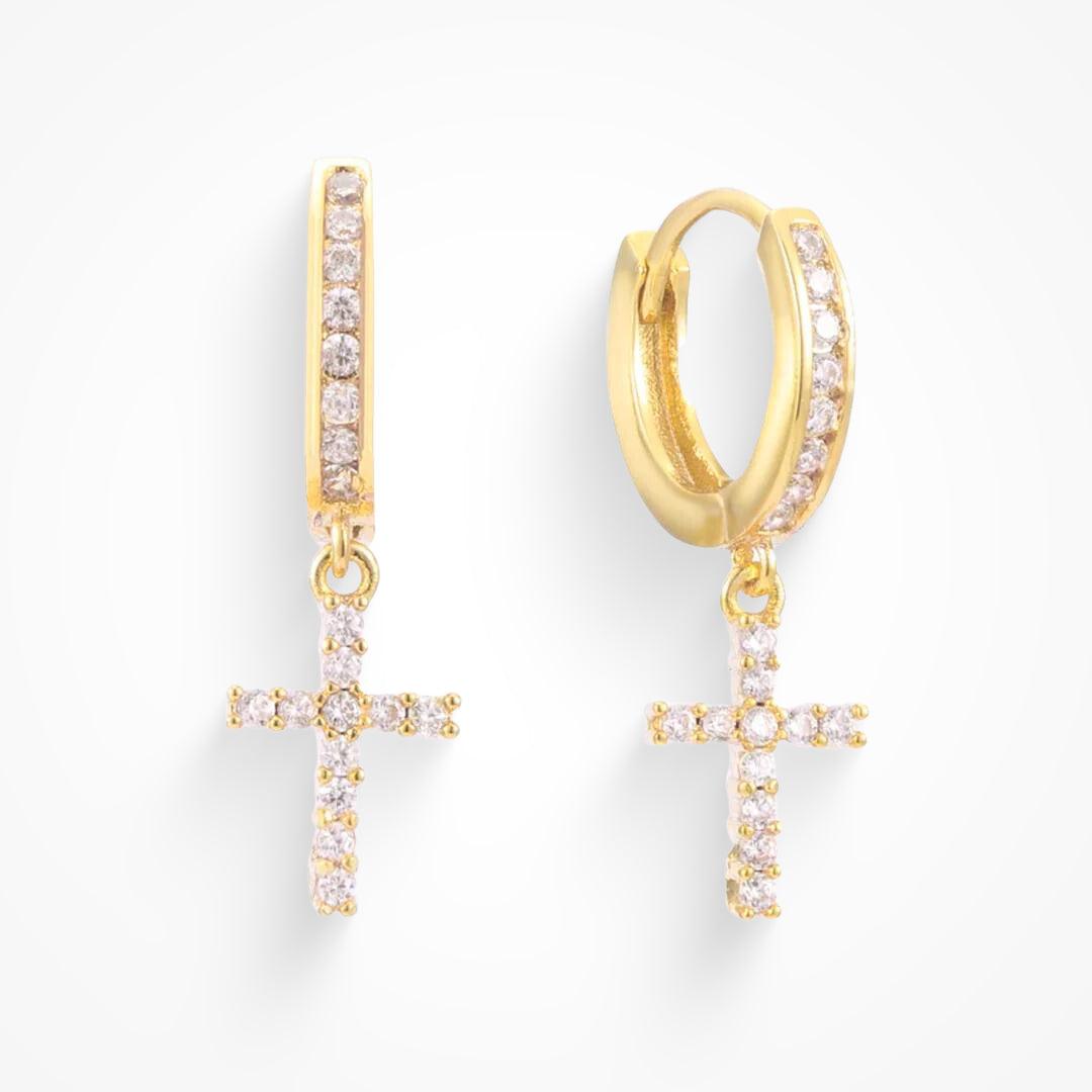 Don't Cross Me Earrings Product Image