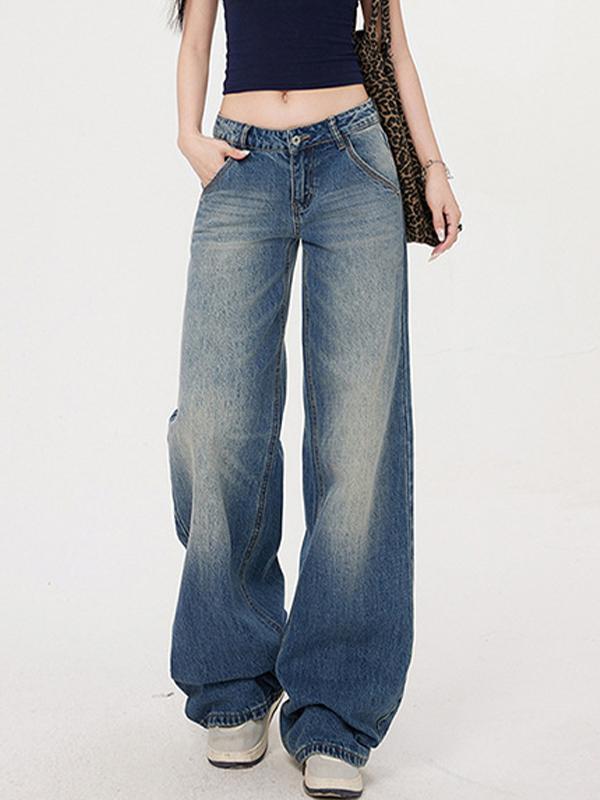 American Retro Boyfriend Jeans Product Image