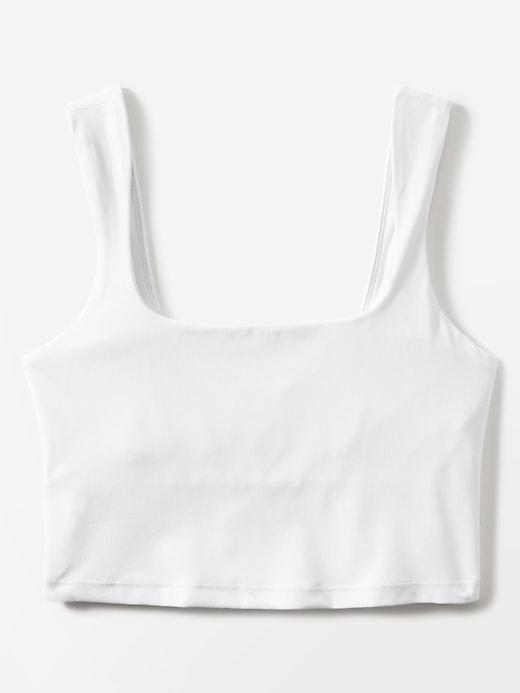 Transcend Square Neck Crop Sports Bra A-C Product Image