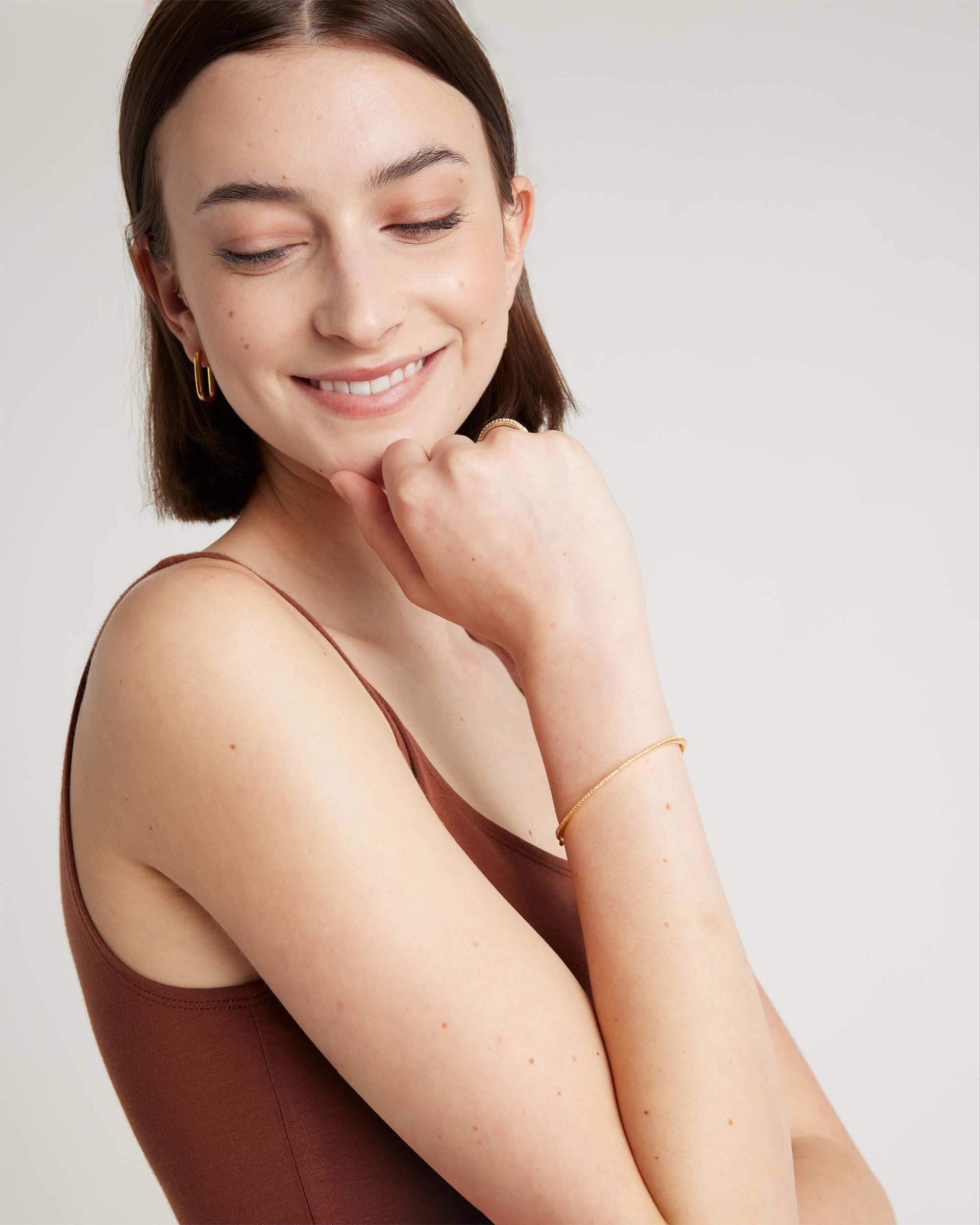 Quince | Women's Tencel Jersey Fit & Flare Mini Dress Size XS Product Image