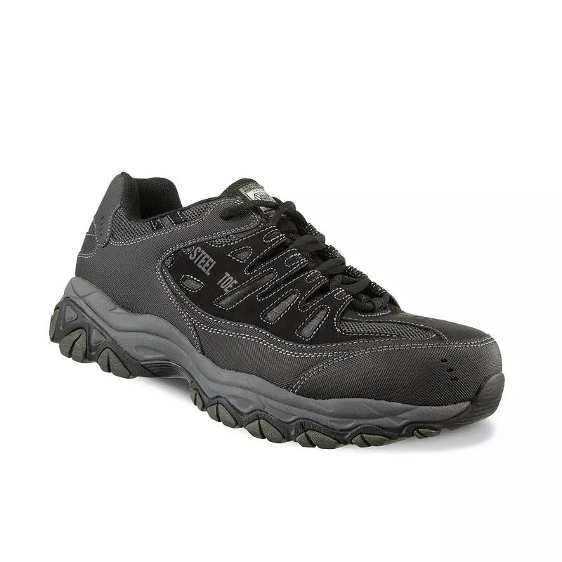 Skechers® Work Relaxed Fit Cankton Men's Steel-Toe Shoes,  Product Image