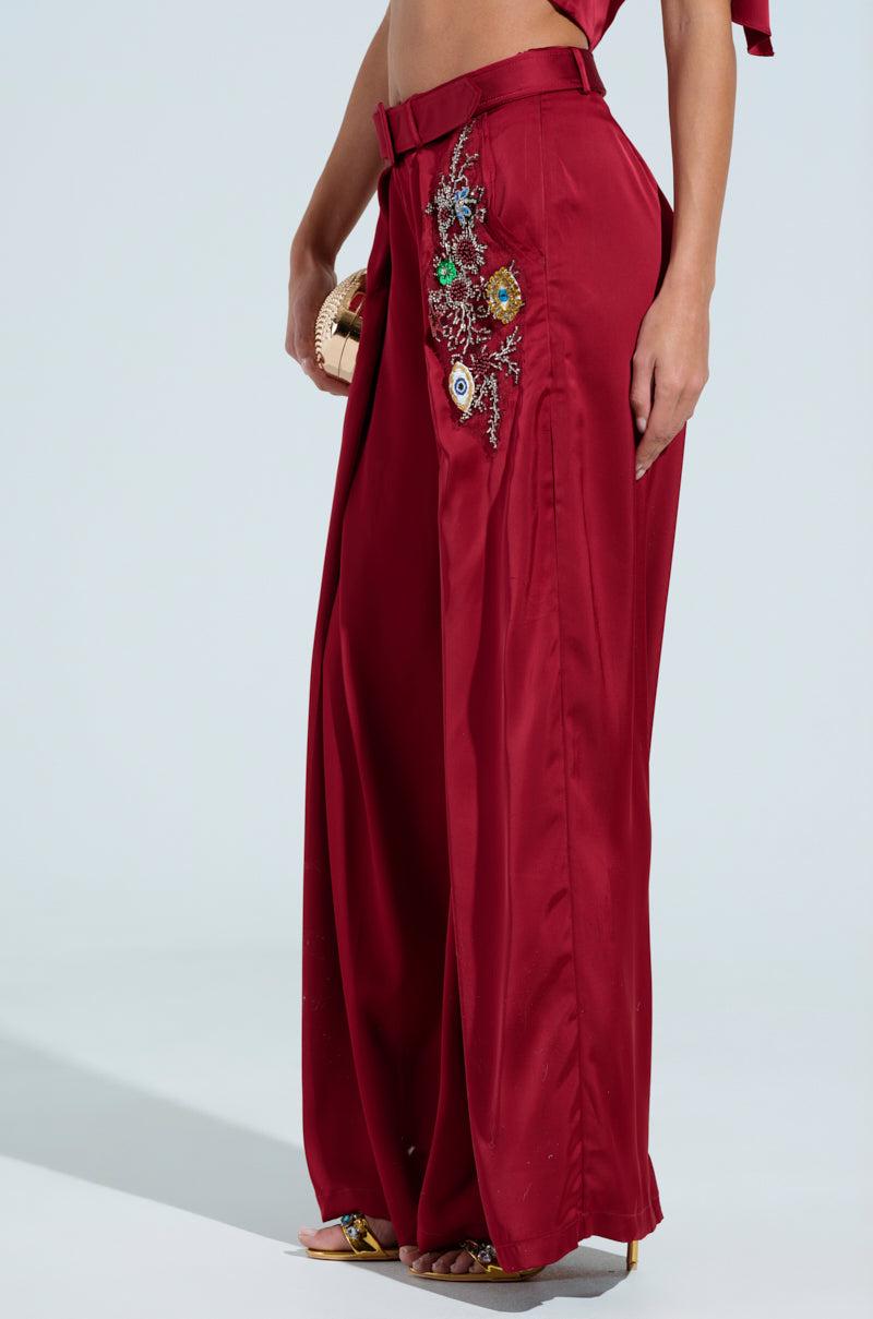 GREATEST ONE YET TROUSER IN RED Product Image