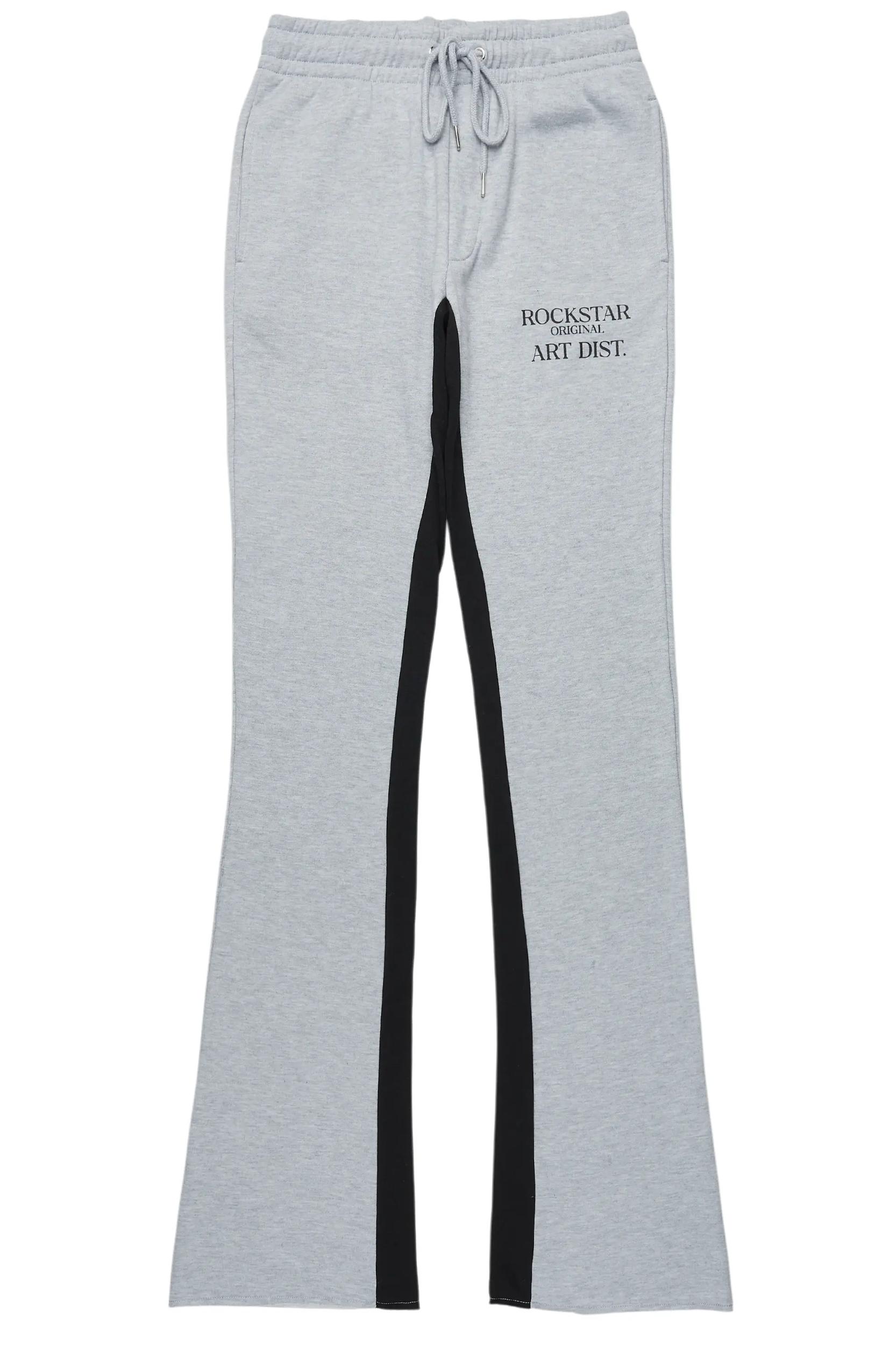 Briggs Heather Grey Baggy Pant Male Product Image