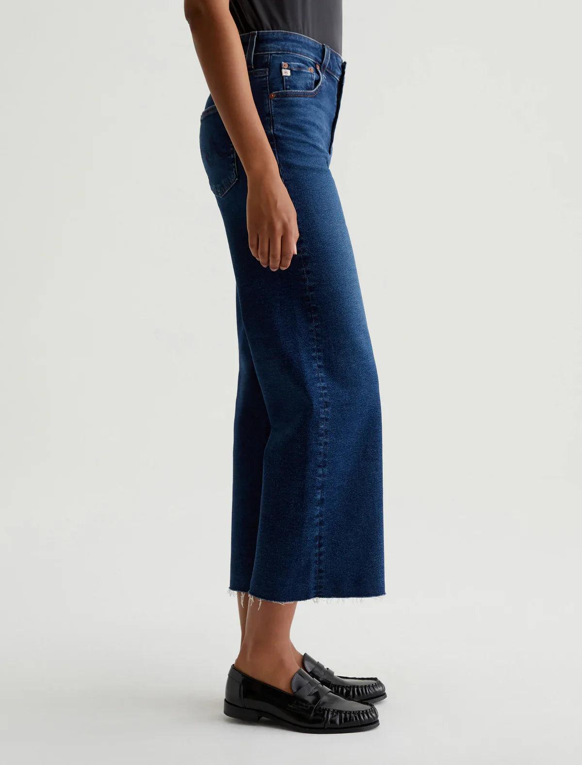 AG Denim Saige Wide Leg Crop- 7 Years Antwerp Product Image