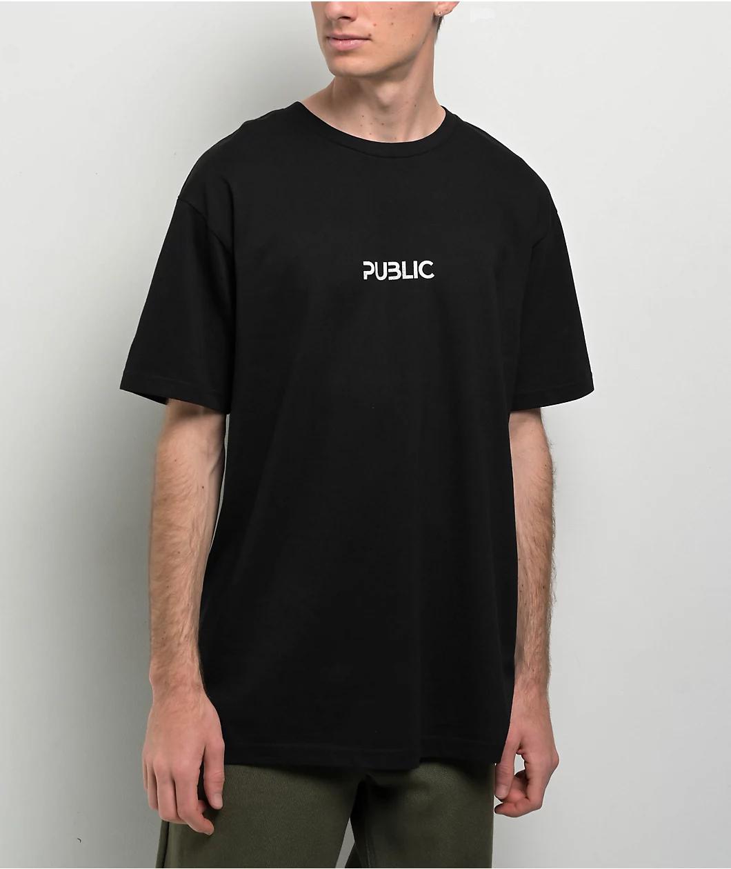 Public Work Black T-Shirt Product Image