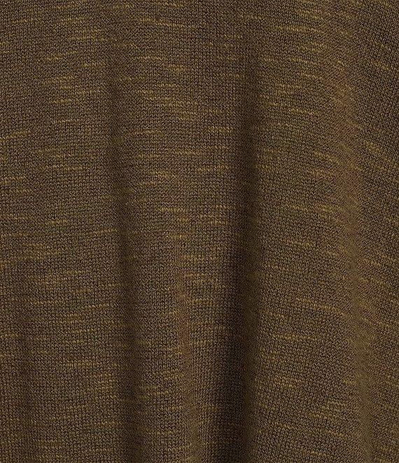 Eileen Fisher Organic Linen Cotton Blend V-Neck Long Sleeve Sweater Product Image