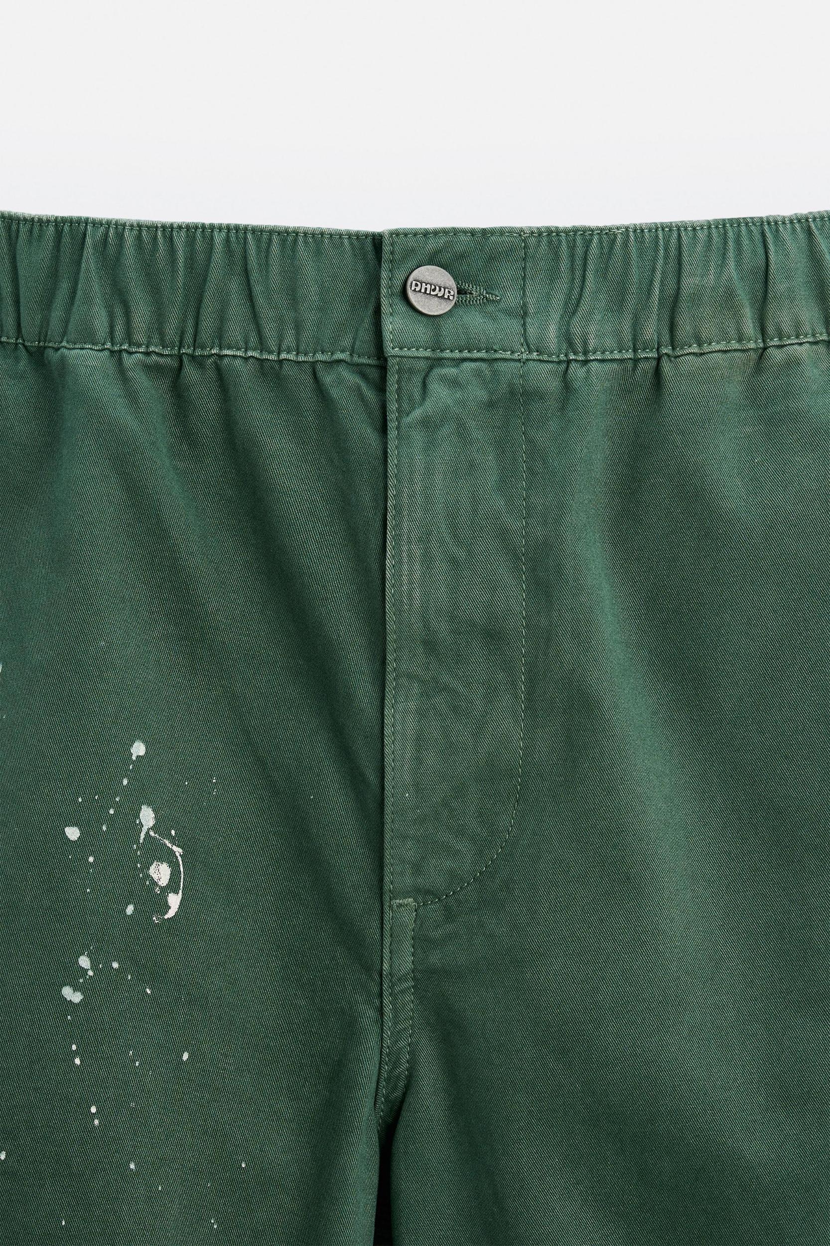 SPLATTER PARACHUTE PANTS Product Image