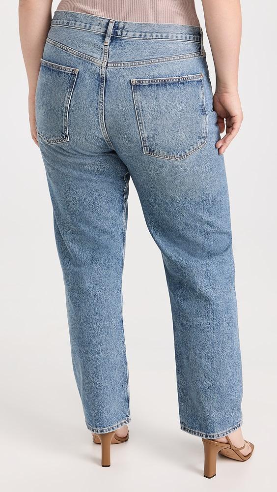 AGOLDE 90's Pinch Waist High Rise Straight Jeans | Shopbop Product Image