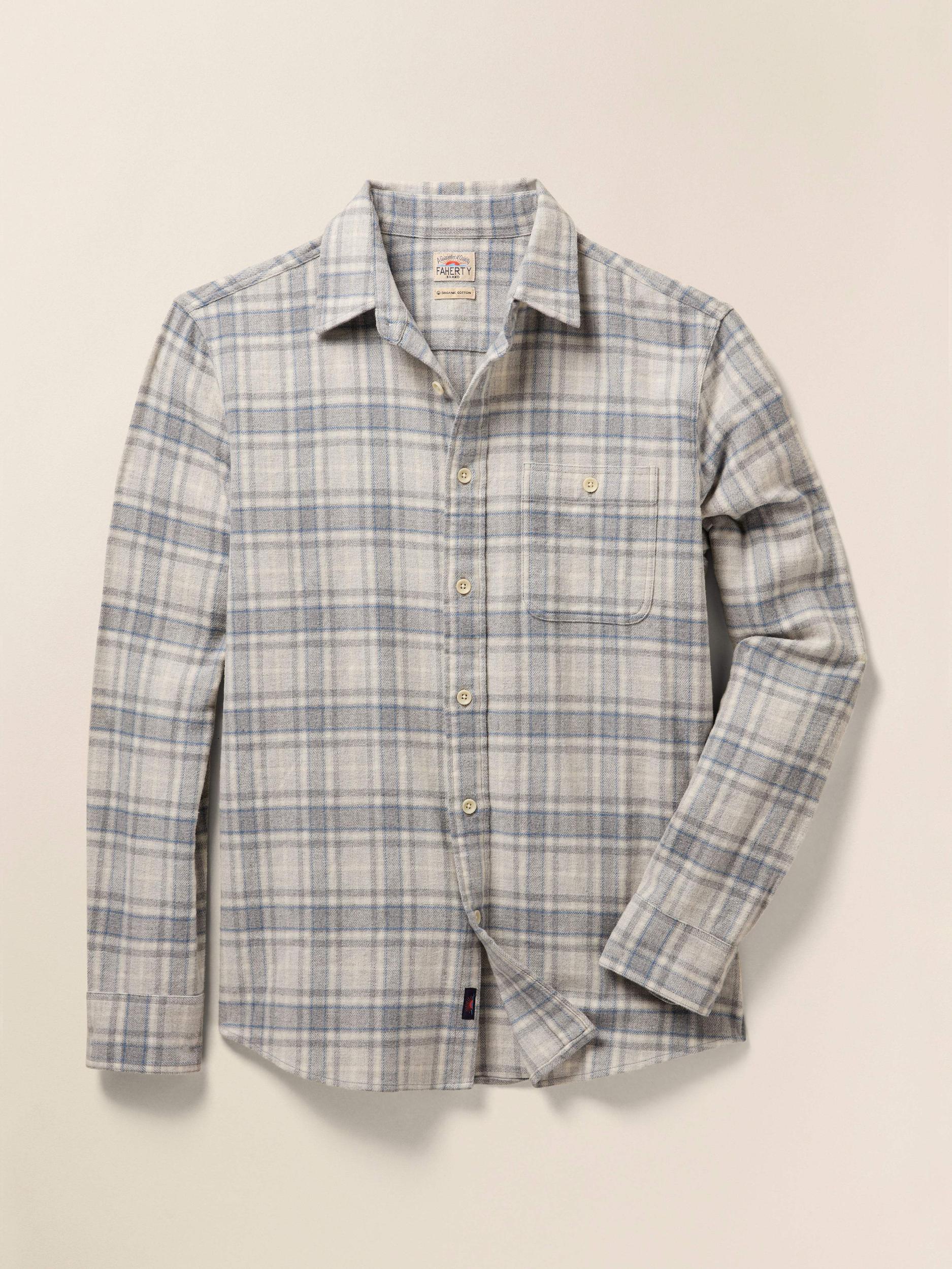 Super Brushed Flannel - Grey Falls Plaid Male Product Image