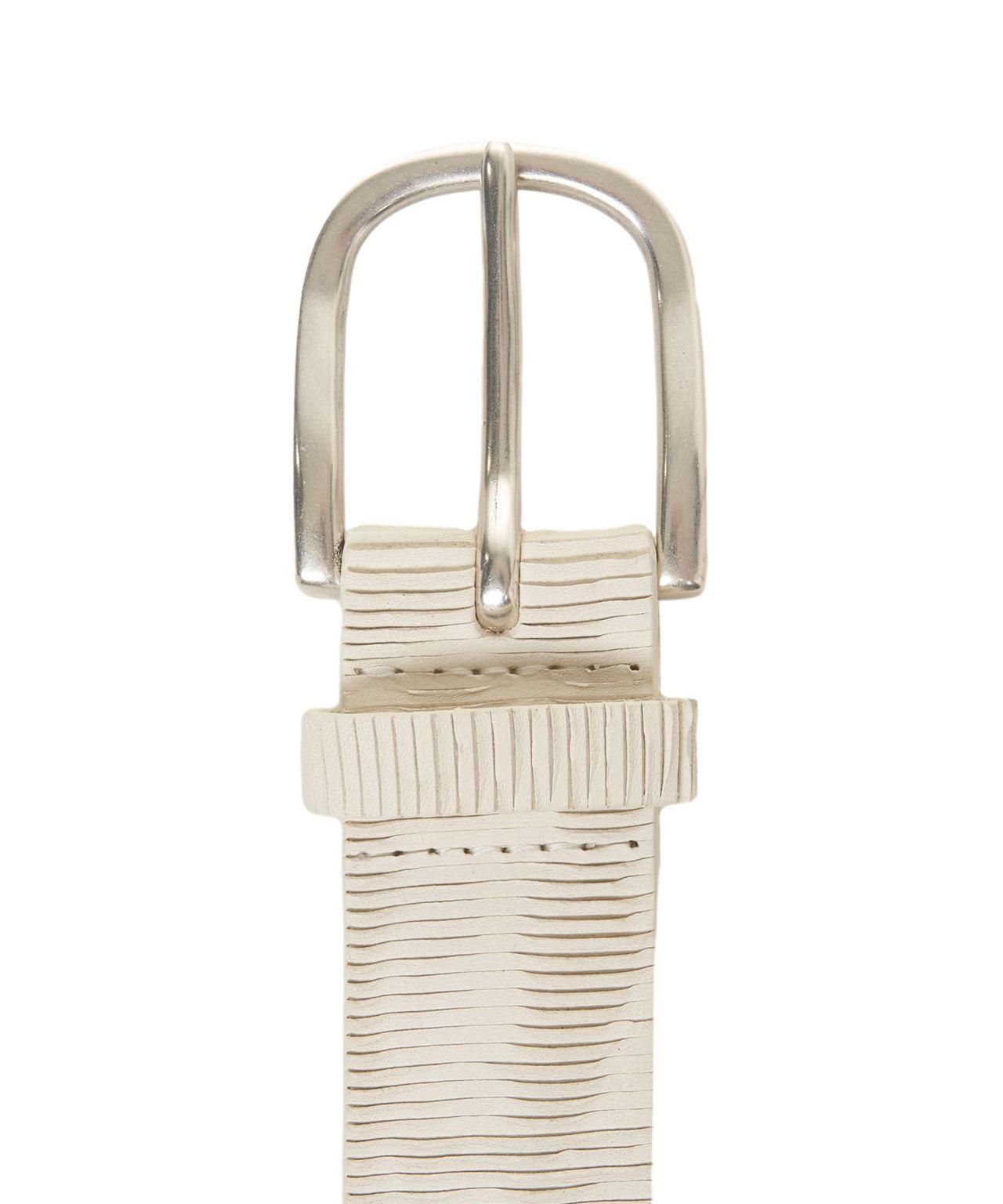 Leather belt with engraving Product Image