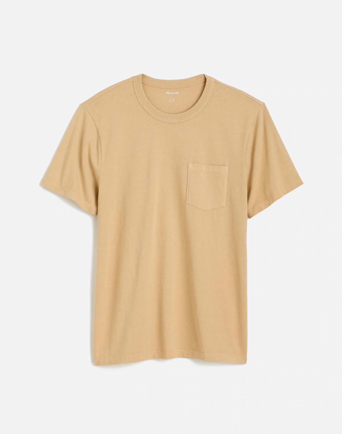 Garment-Dyed Allday Crewneck Pocket Tee Product Image