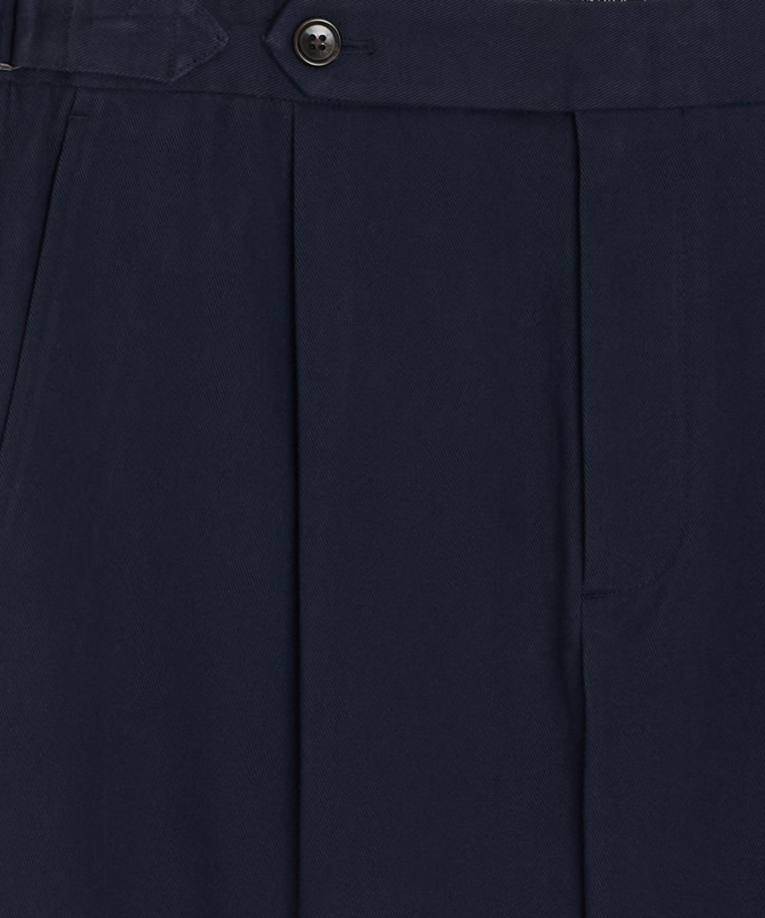 Italian Brushed Cotton Side Tab Trouser Product Image