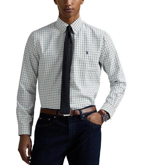 Polo Ralph Lauren Classic Fit Performance Stretch Oxford Long Sleeve Woven Shirt Product Image
