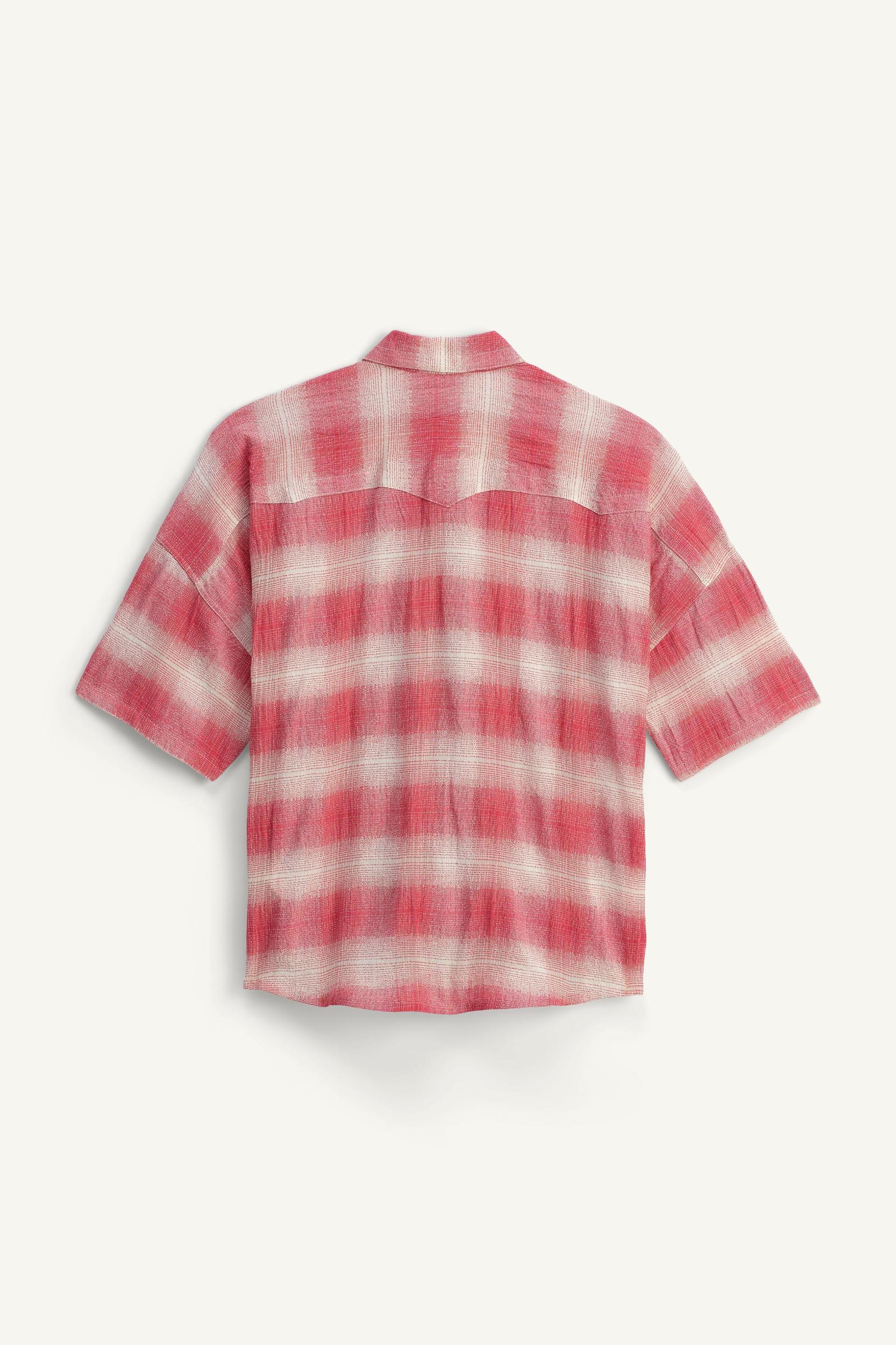 TEXTURED CHECKERED SHIRT LIMITED EDITION Product Image