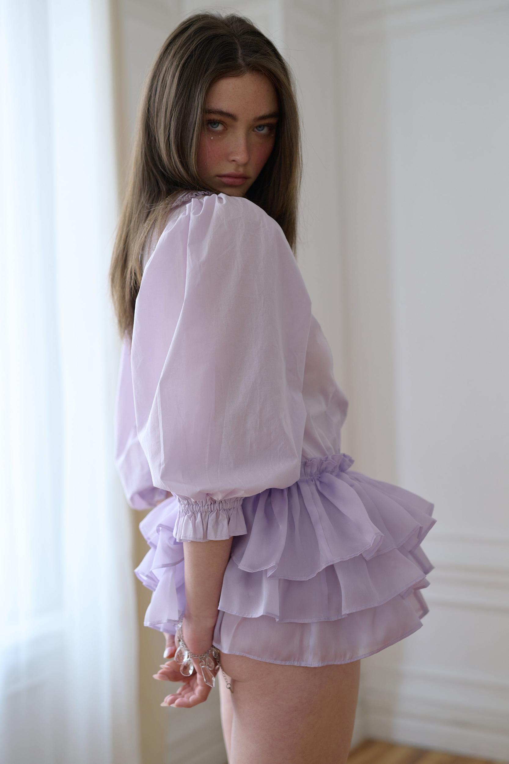 The Thunder Cloud Meadow Blouse Product Image