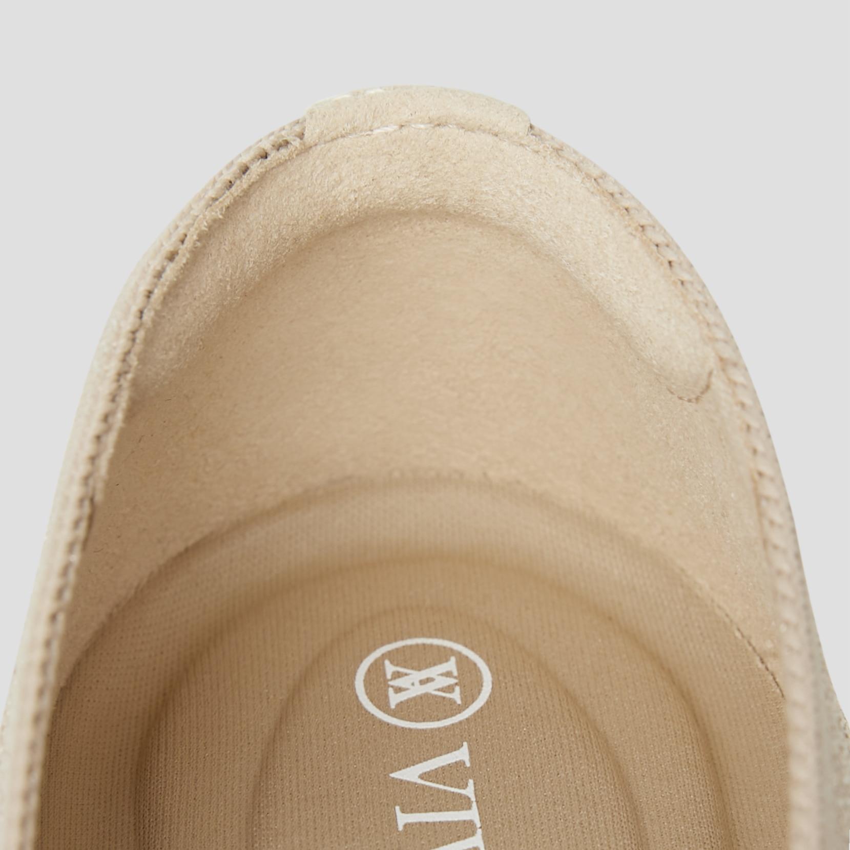 Square-Toe V-Cut Flats (Margot 2.0) Product Image