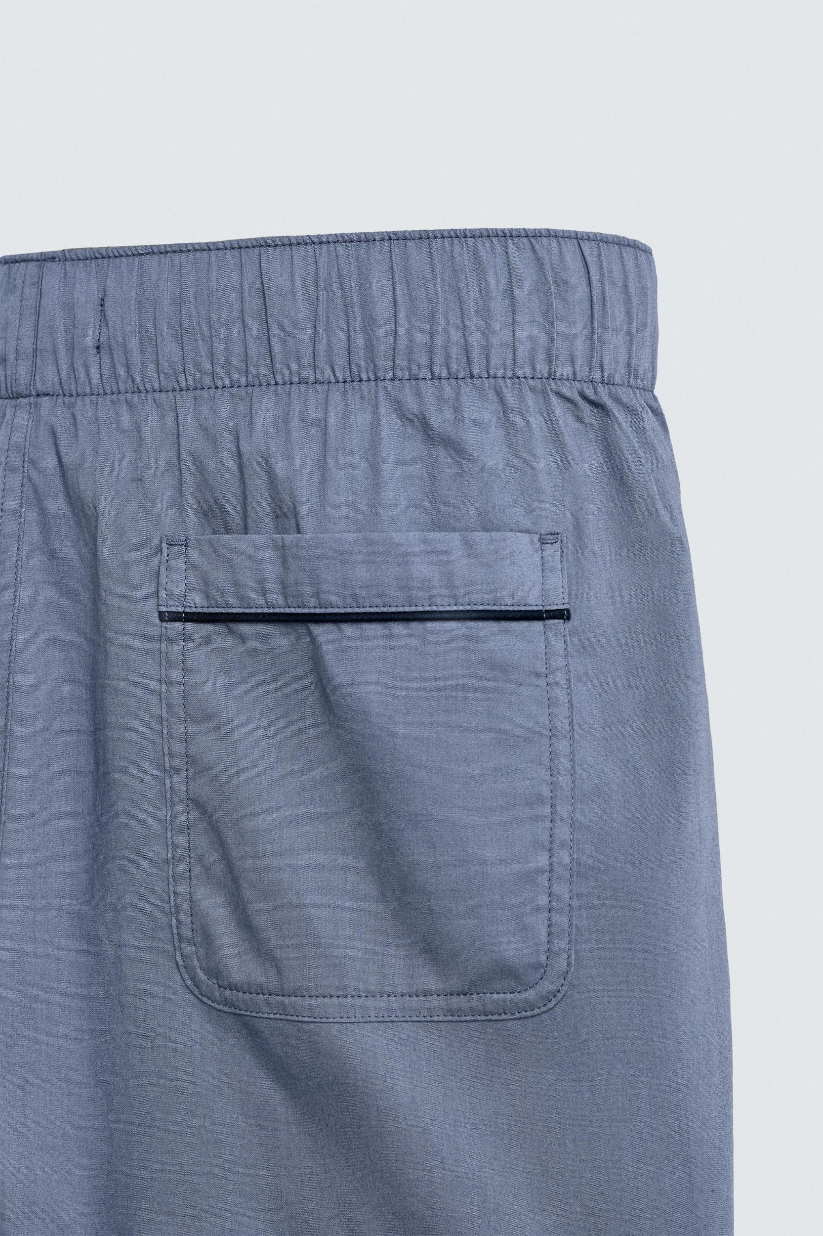 AARON LEVINE X ZARA PAJAMA SHORT SET Product Image