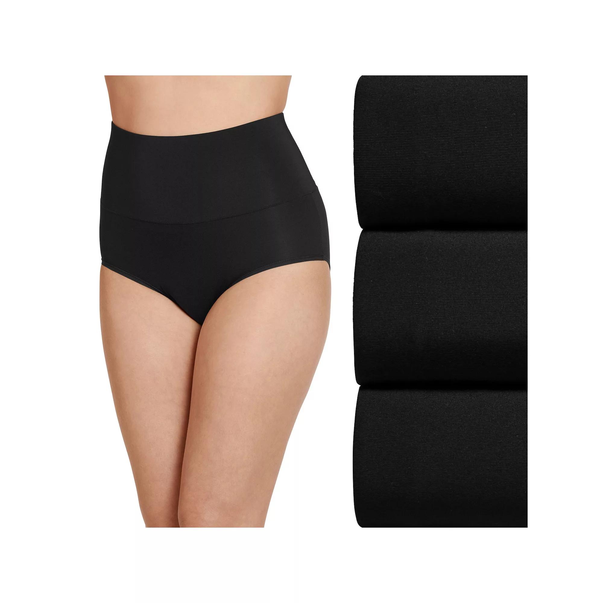 Women's Jockey® Skimmies 360° 3-Pack Smoothing Brief Panty Set 1766,  Product Image