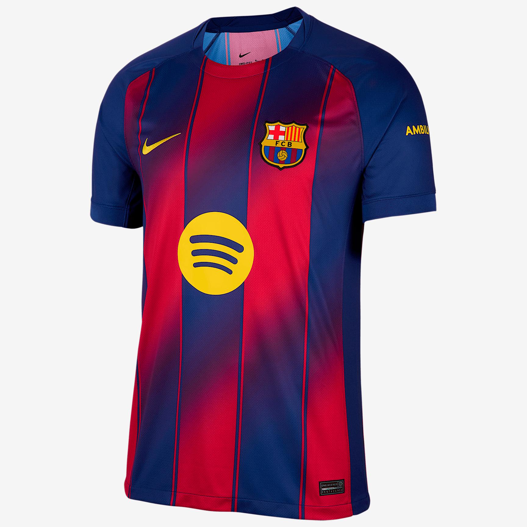 Lamine Yamal Barcelona 2025/26 Stadium Home Men's Nike Dri-FIT Soccer Jersey Product Image