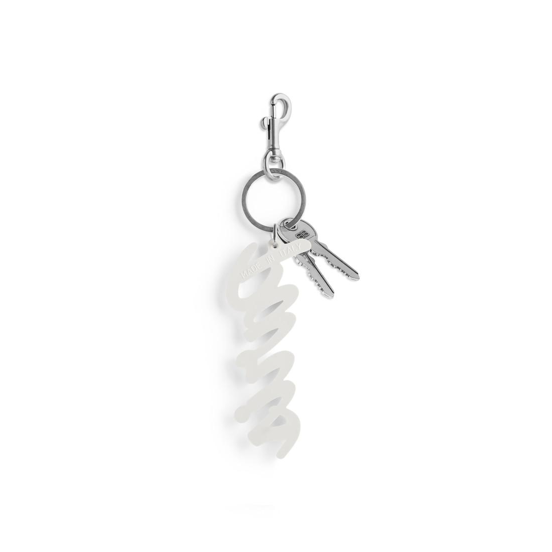 Charm/keychain Paris in White Product Image