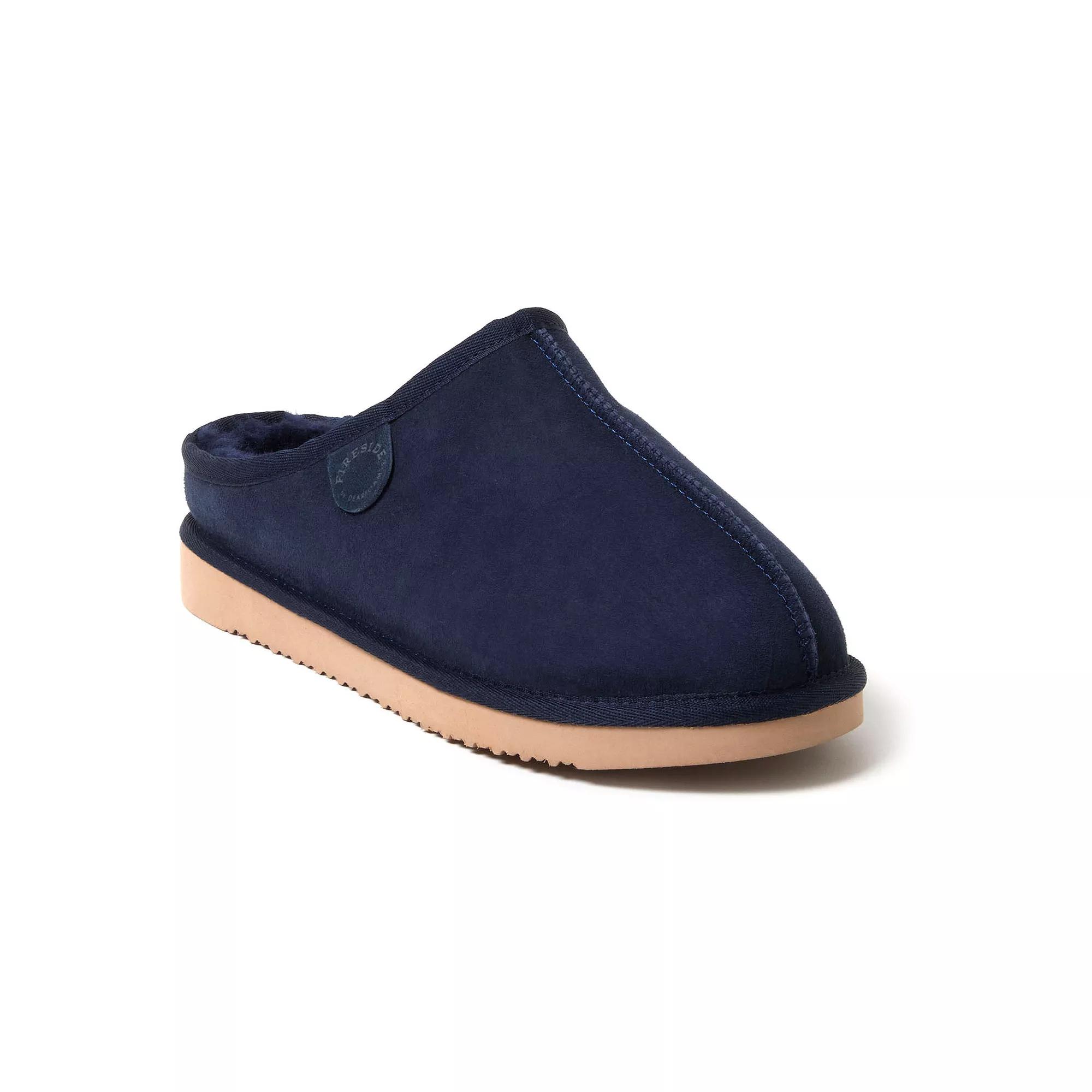 Men's Fireside by Dearfoams Grafton Genuine Shearling Clog Slippers,  Product Image